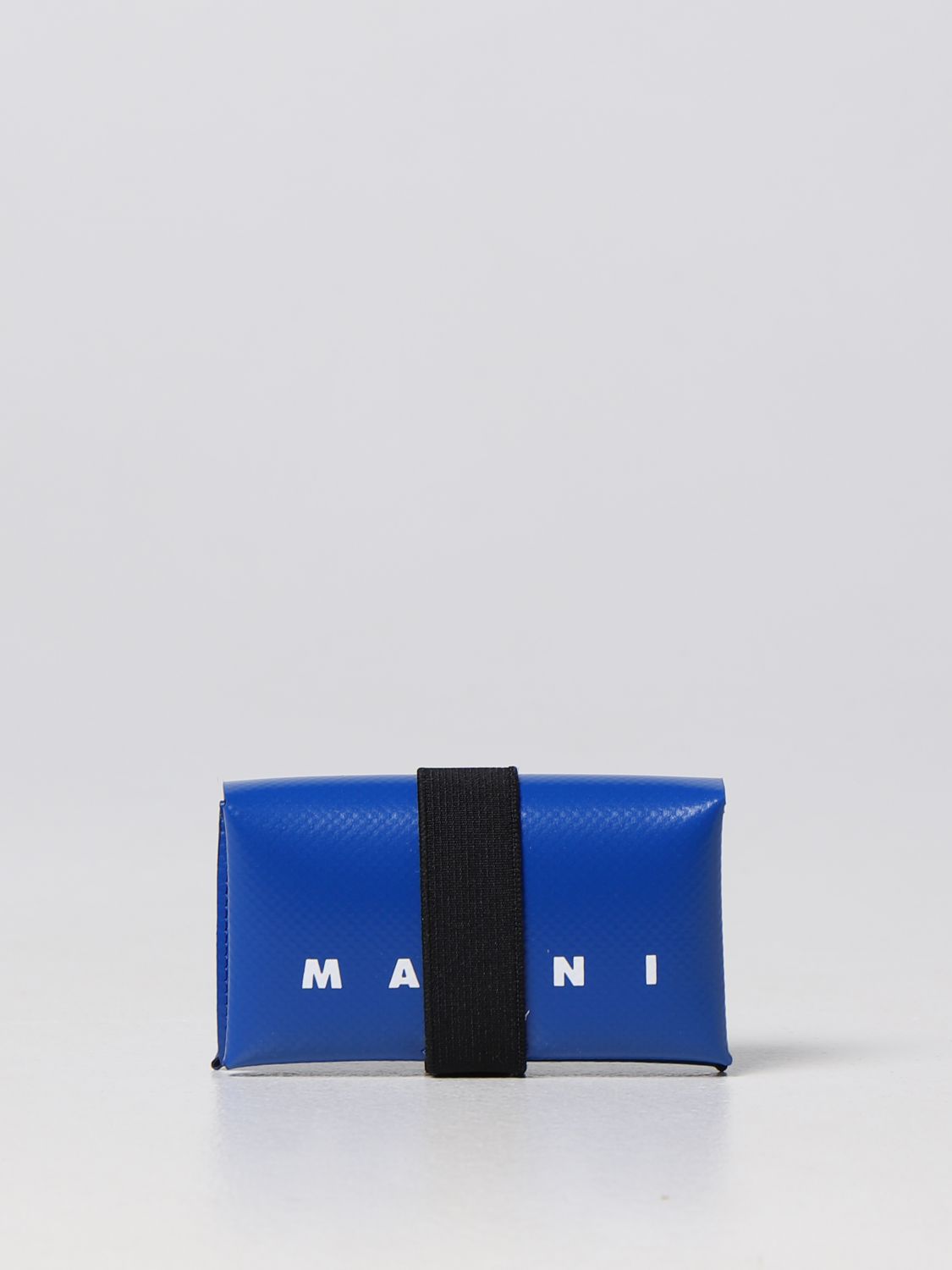 MARNI: wallet for man - Blue | Marni wallet PFMI0007U2P3572 online at ...