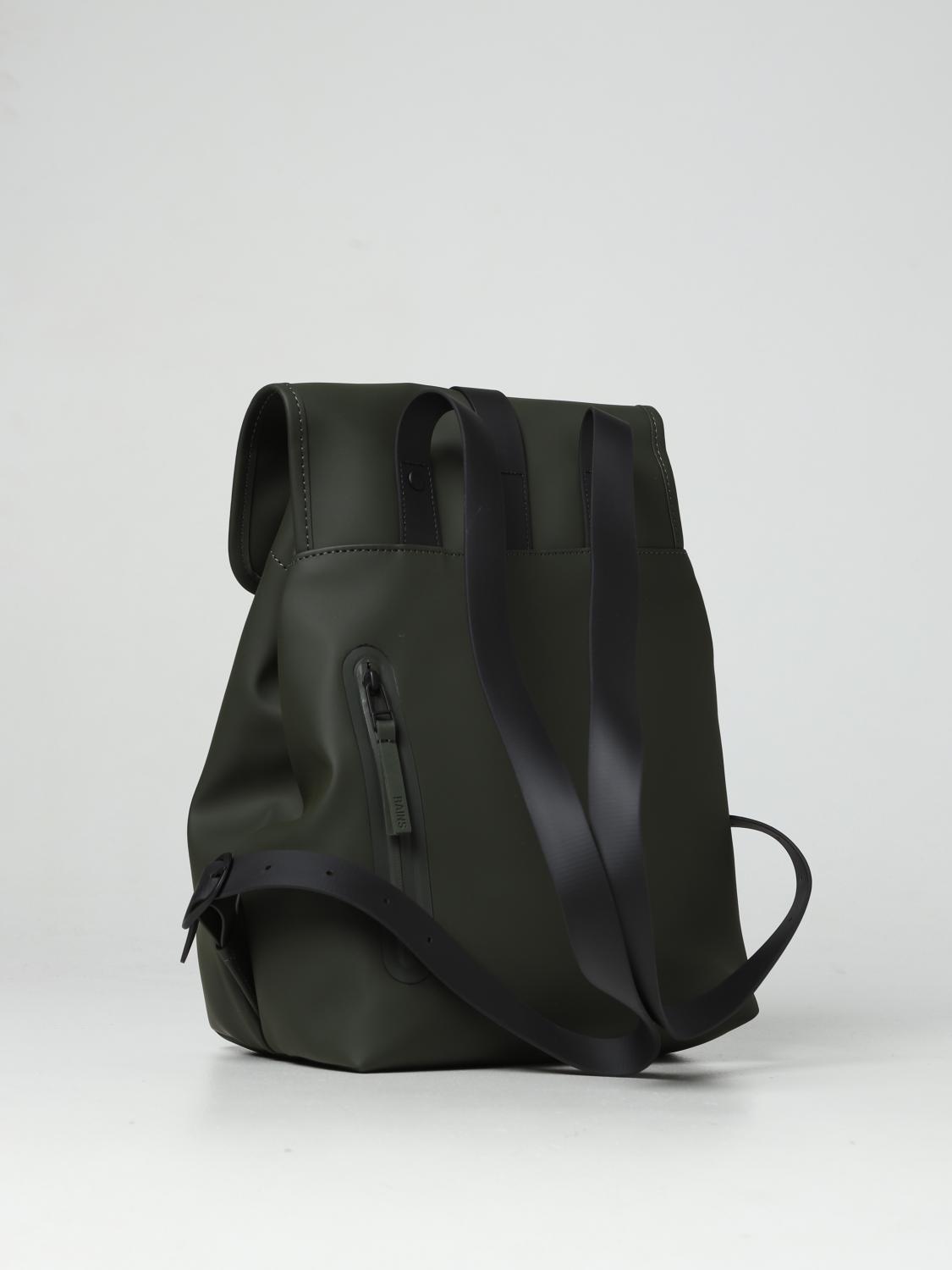 RAINS backpacks for woman Green Rains backpacks