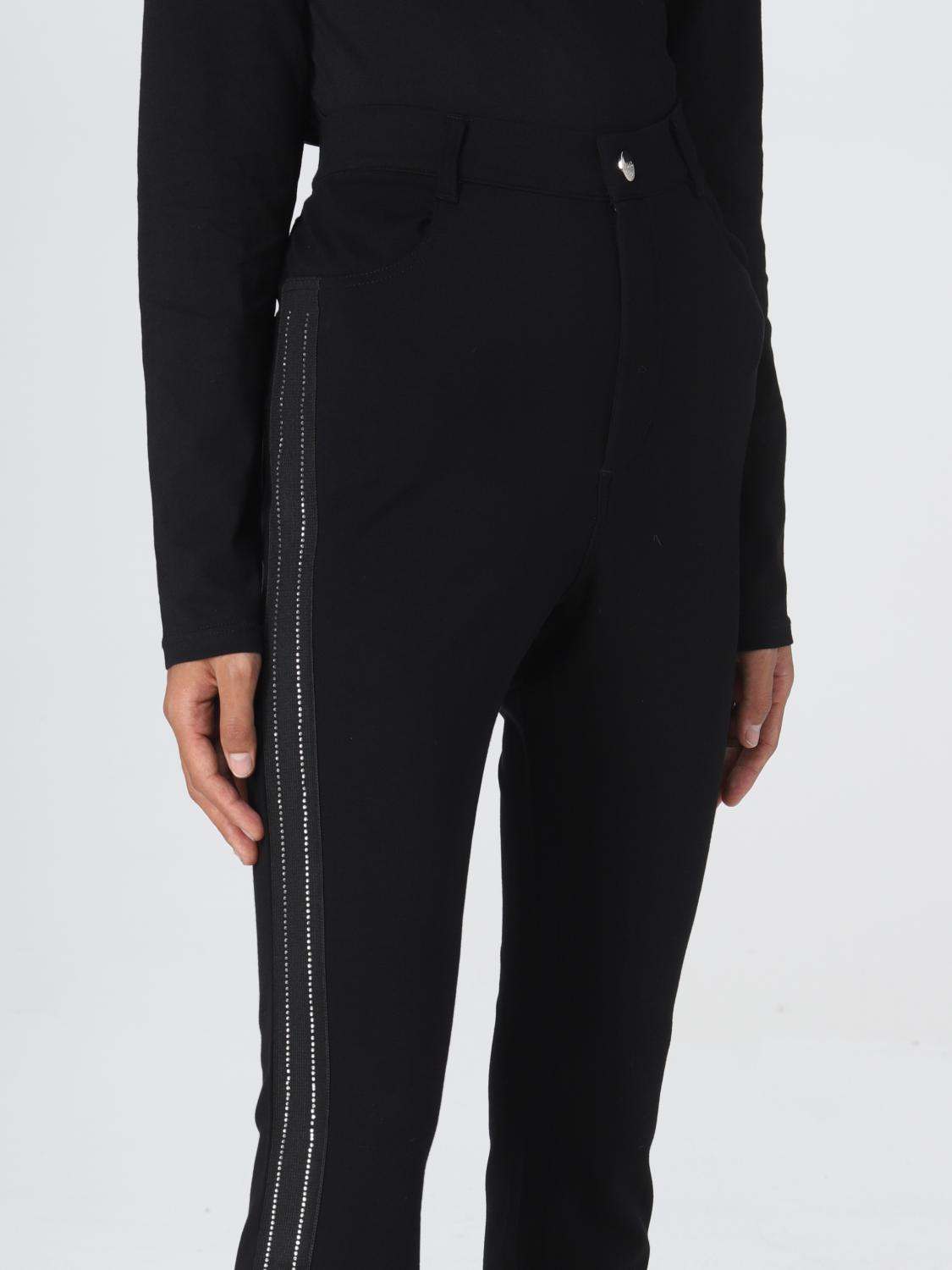 LIU JO pants for woman Black Liu Jo pants TF2032J6182 online on
