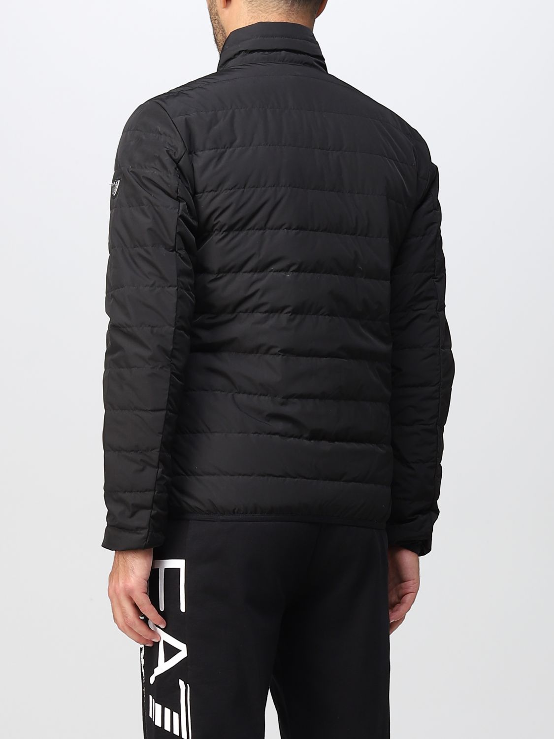 EA7: jacket for man - Black | Ea7 jacket 8NPB06PNE1Z online on GIGLIO.COM