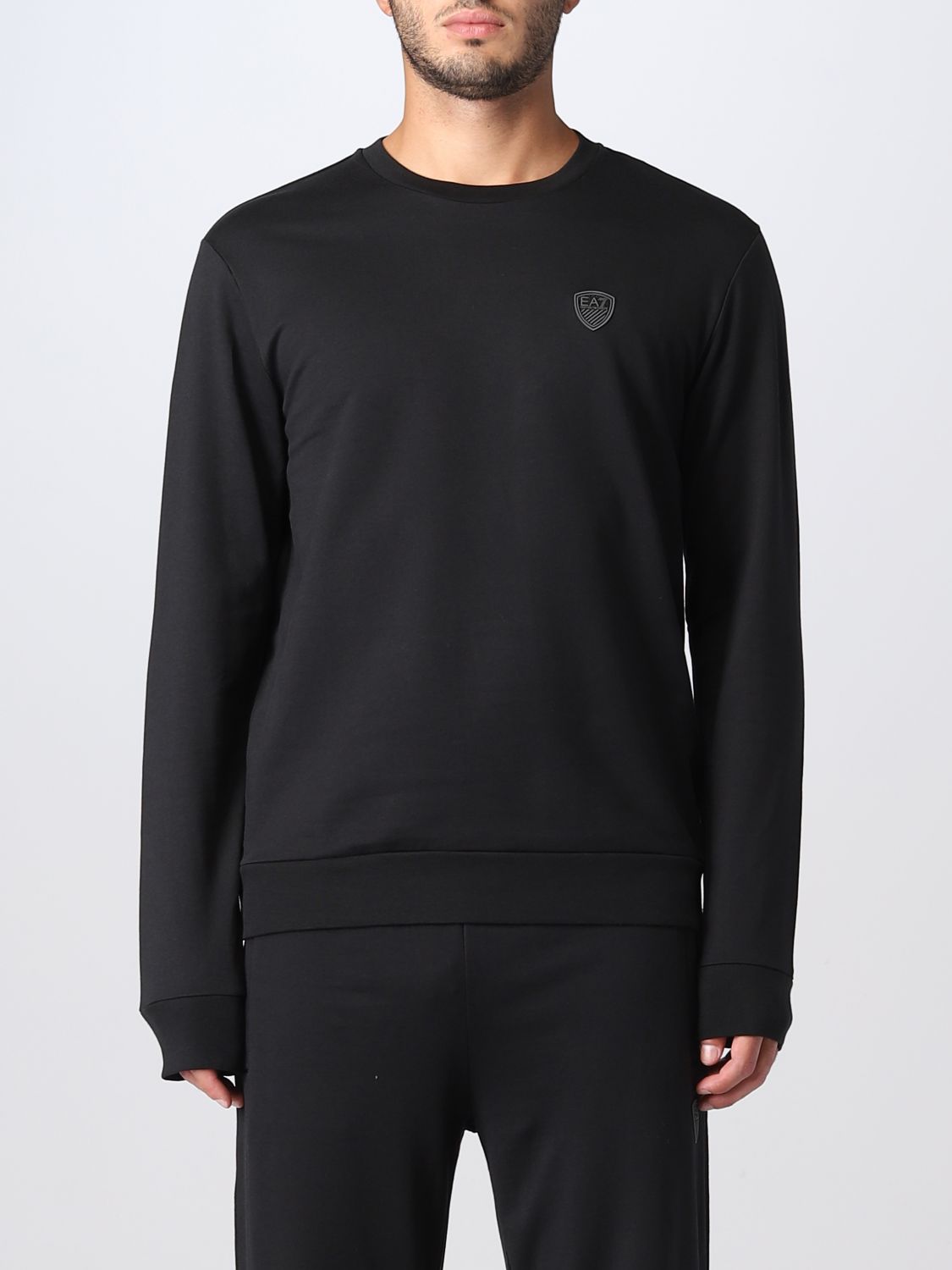 Ea7 Sweatshirt Men In Black | ModeSens