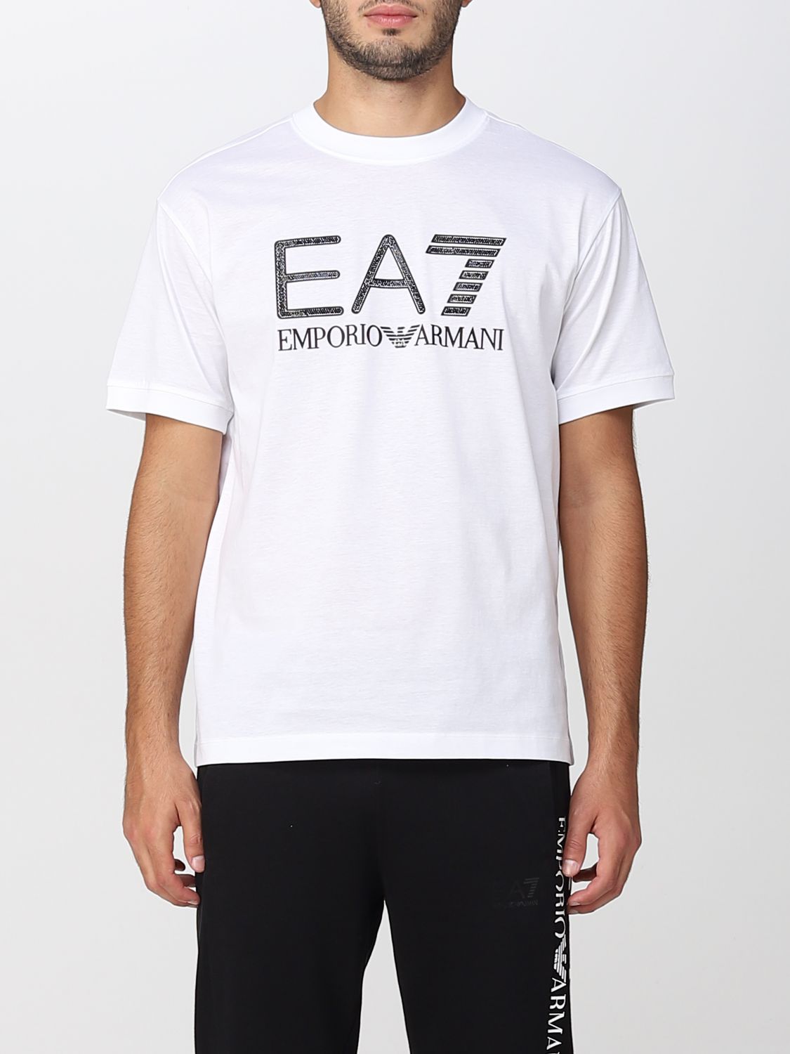 EA7 T-SHIRT EA7 MEN COLOR WHITE,D48091001