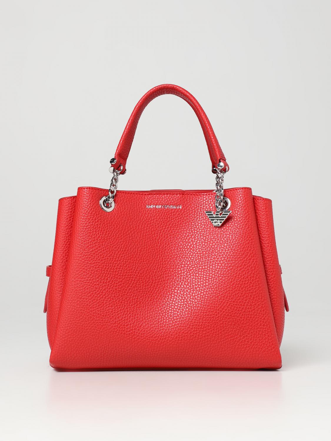 Emporio Armani Handbag  Woman Color Red