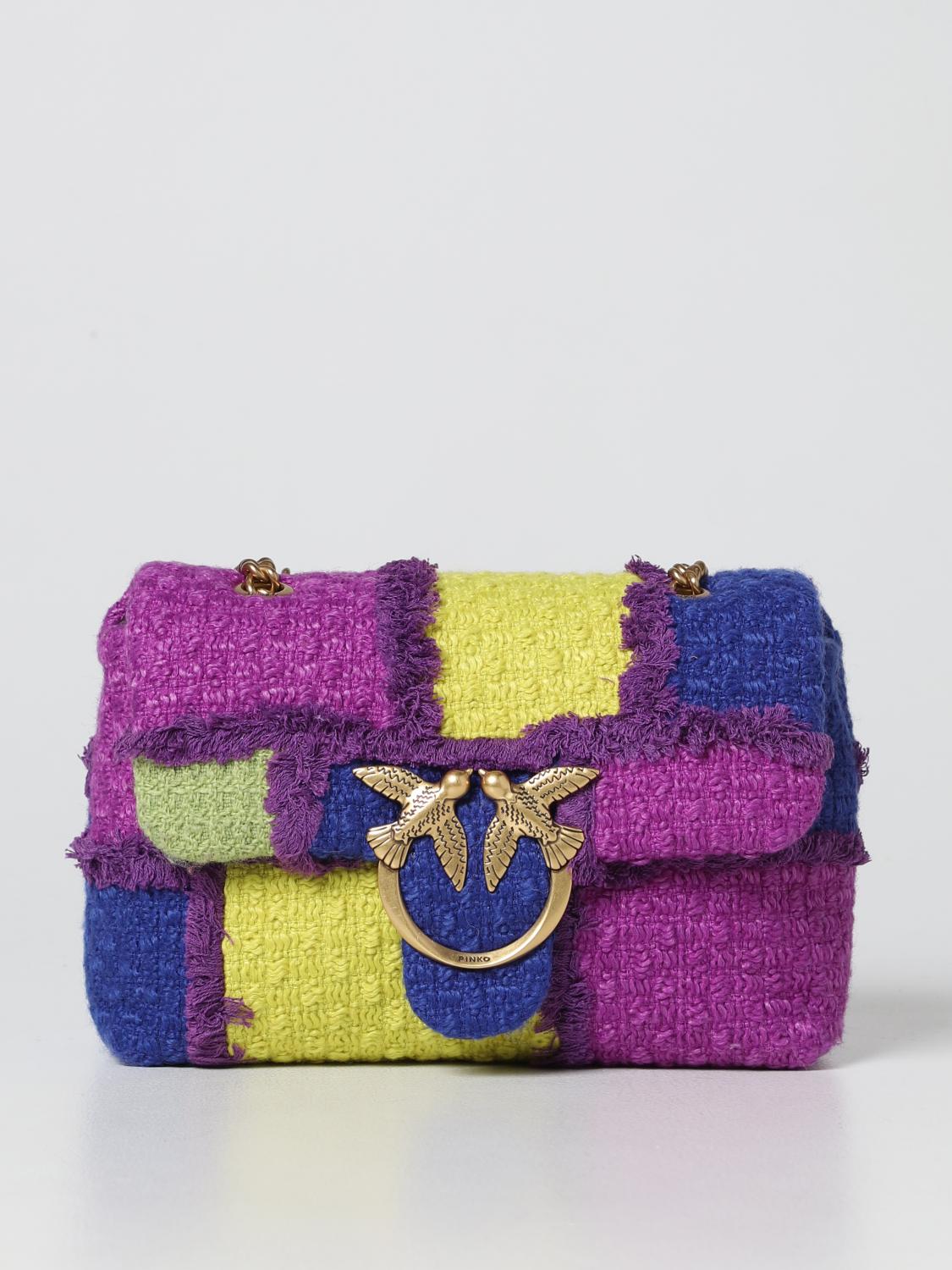 PINKO crossbody bags for woman Violet Pinko crossbody bags