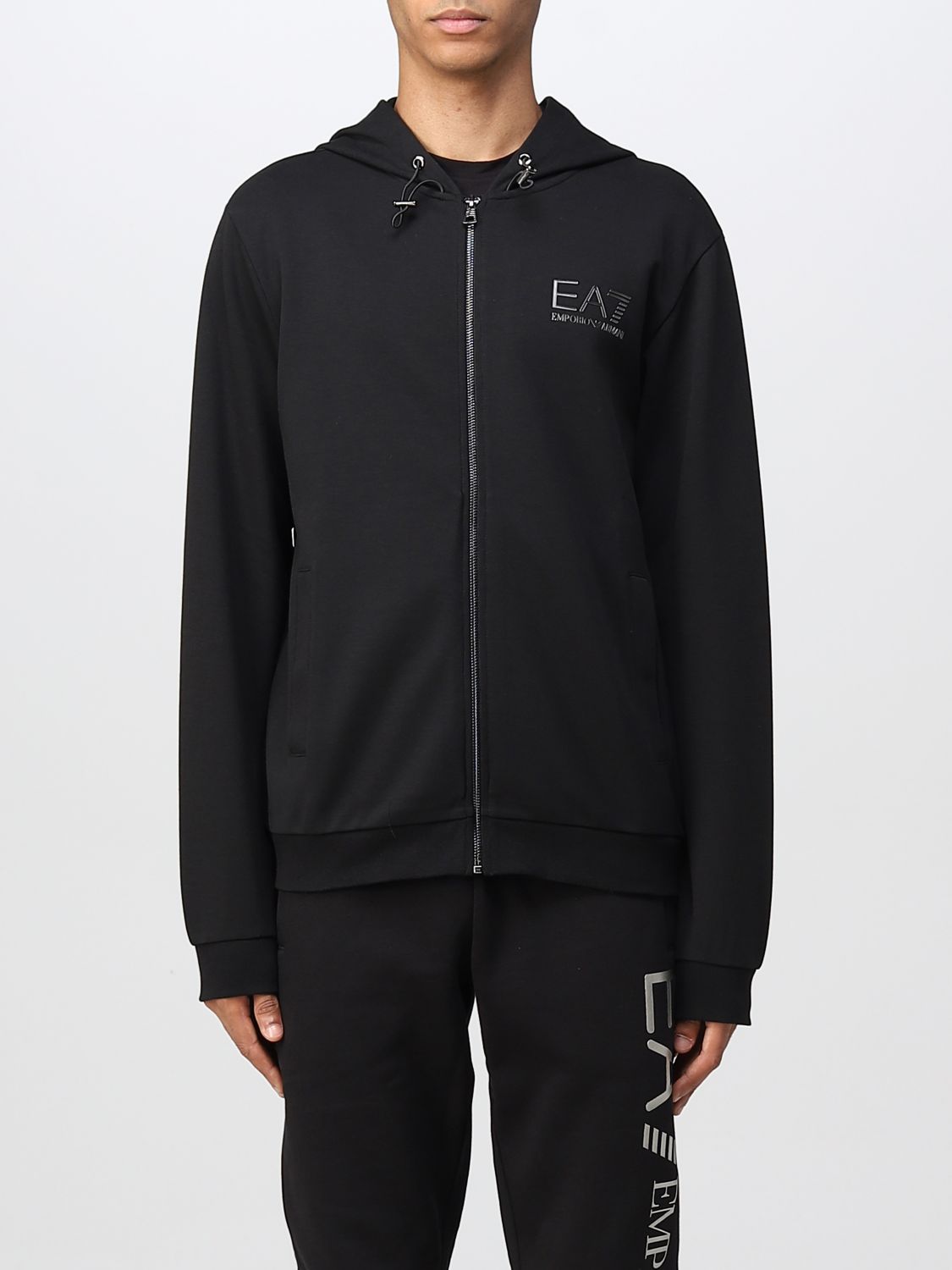 Ea7 Sweatshirt Men In Black 1 | ModeSens