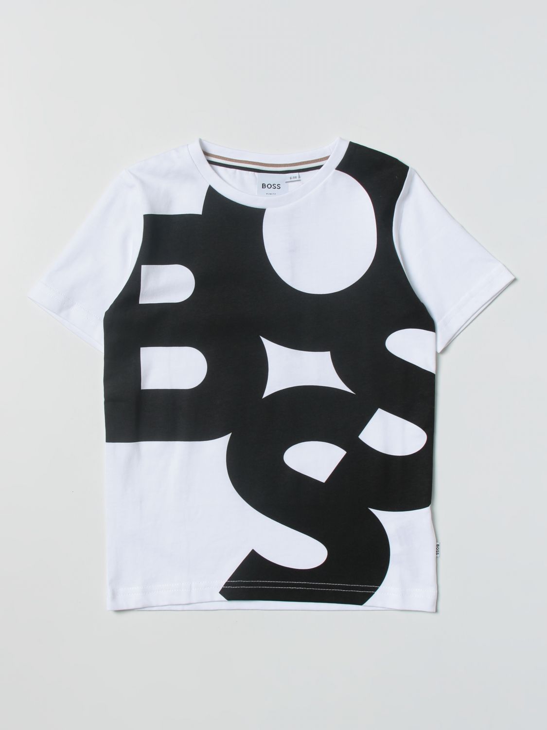 regionaal meer en meer Belonend HUGO BOSS: t-shirt for boys - White | Hugo Boss t-shirt J25M06 online on  GIGLIO.COM