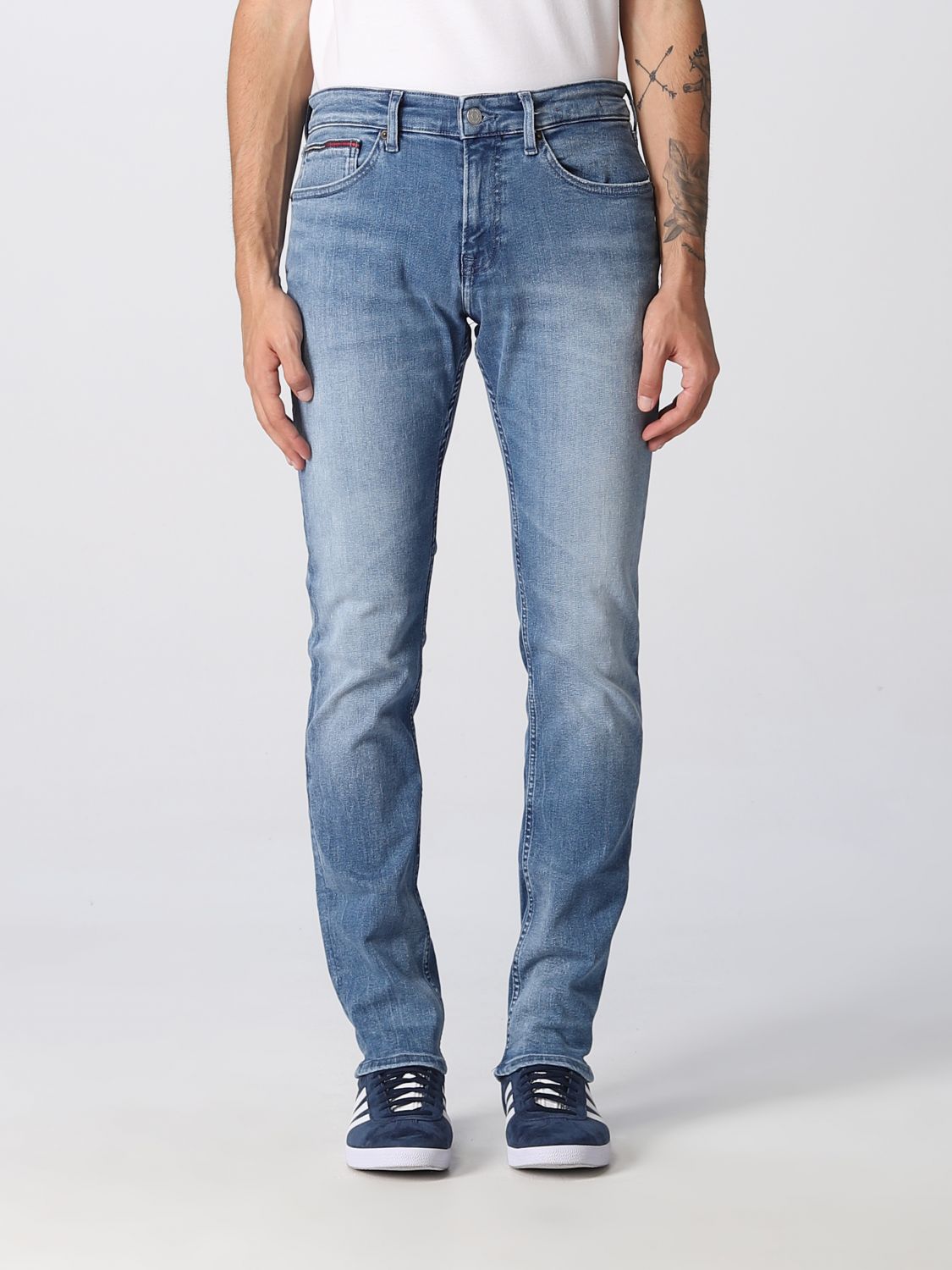 TOMMY JEANS: jeans for man - Denim | Tommy Jeans jeans DM0DM13685 ...