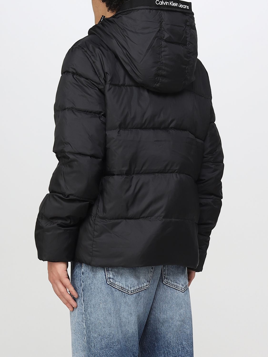 CALVIN KLEIN JEANS: men's jacket - Black | Calvin Klein Jeans jacket ...