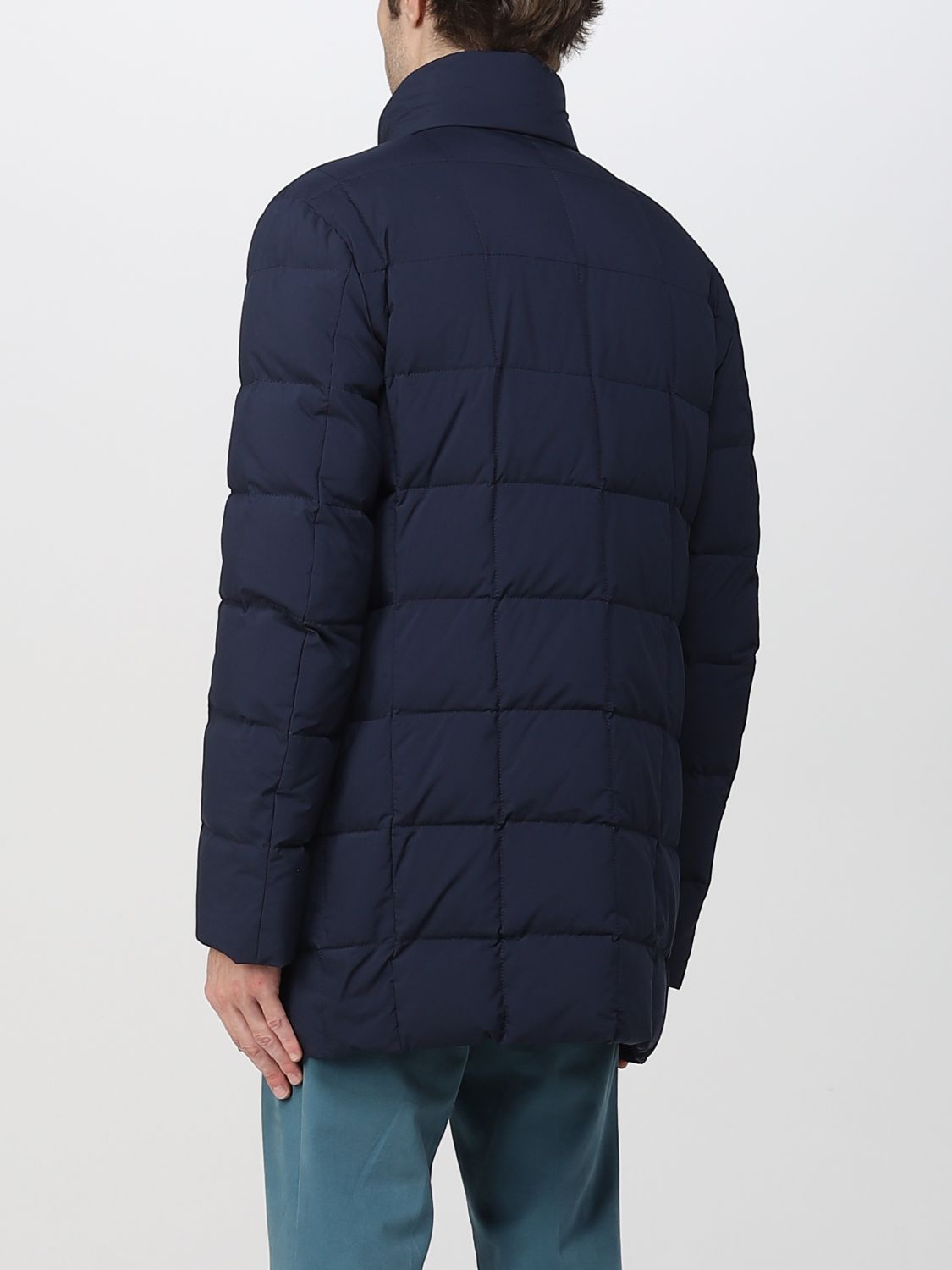 FAY: jacket for man - Blue | Fay jacket NAM37450530PGQ online at