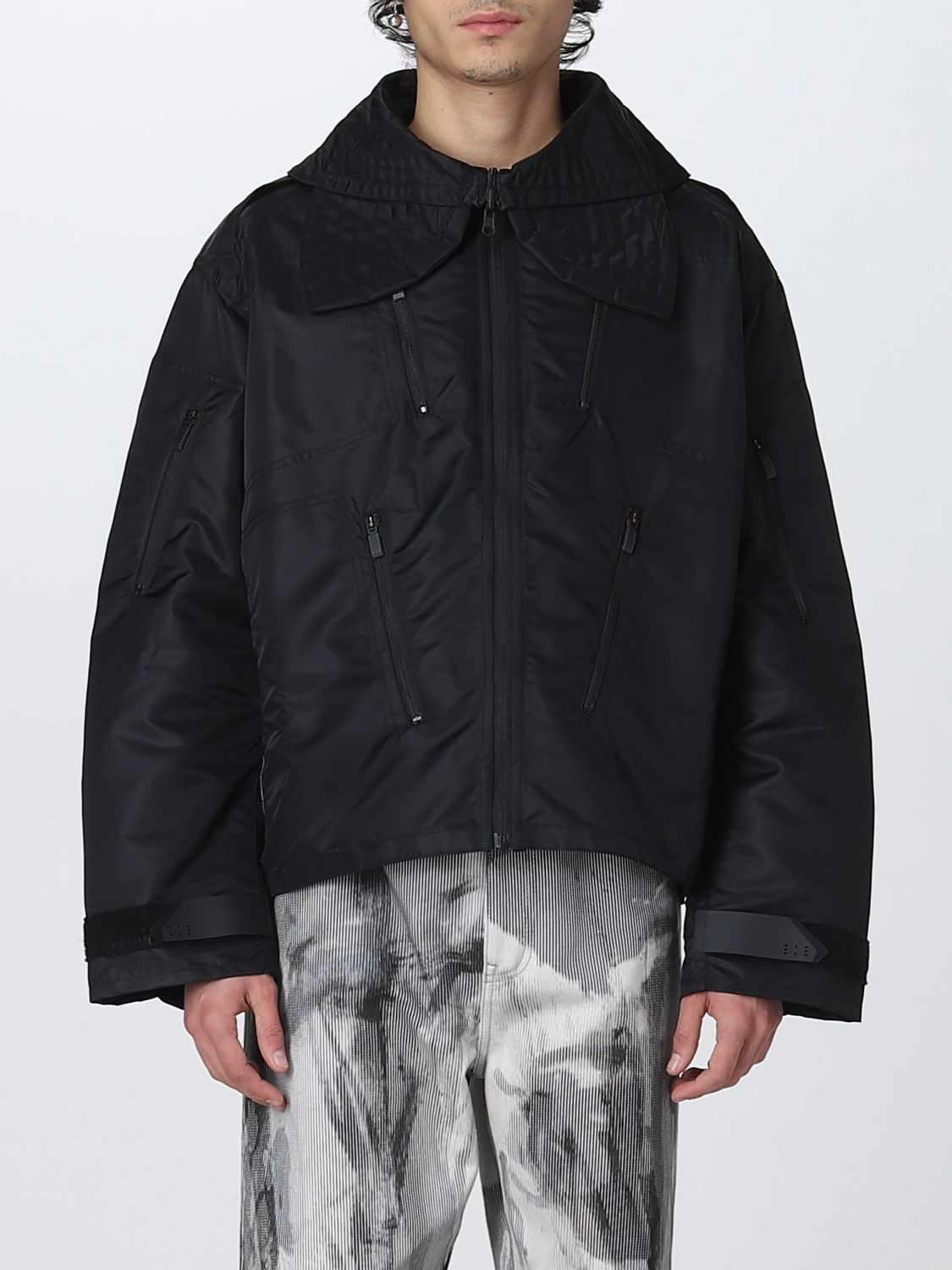 MCQ: jacket for man - Black | Mcq jacket 695897RTA16 online on GIGLIO.COM