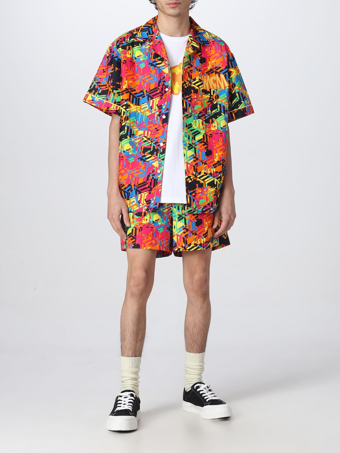 MCM: short for men - Multicolor | Mcm short MHPCAMM01 online on GIGLIO.COM