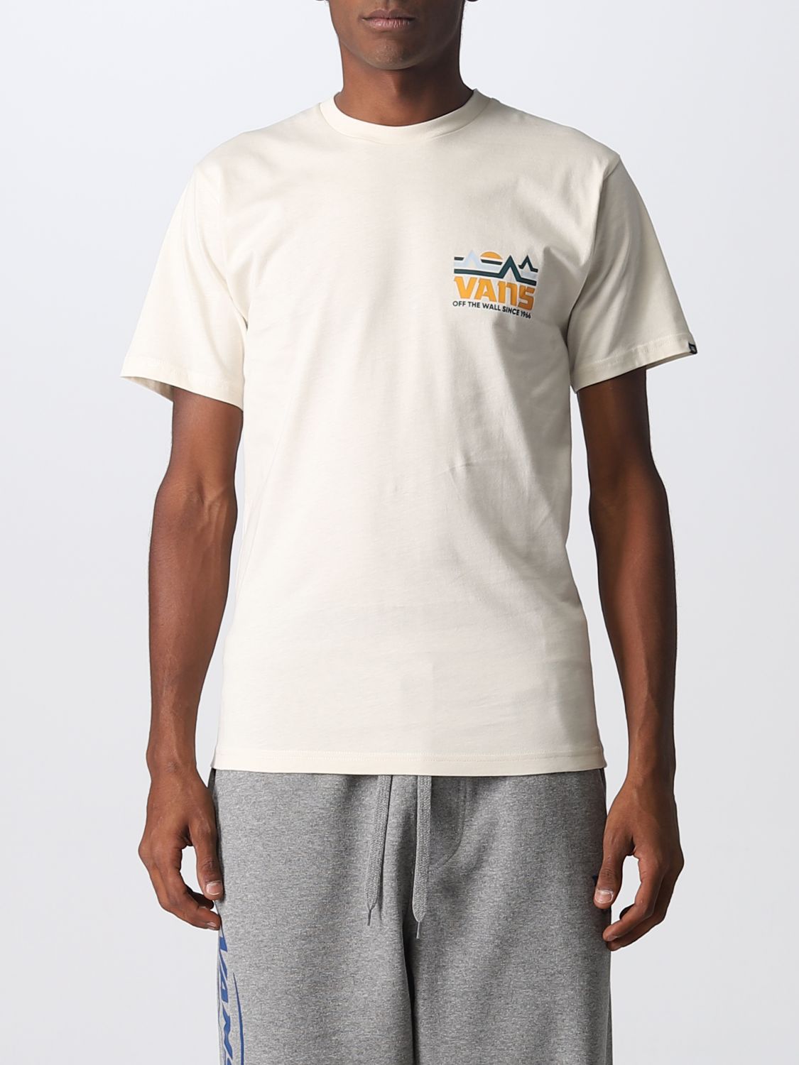 T-shirt Vans: T-shirt Vans homme blanc 1