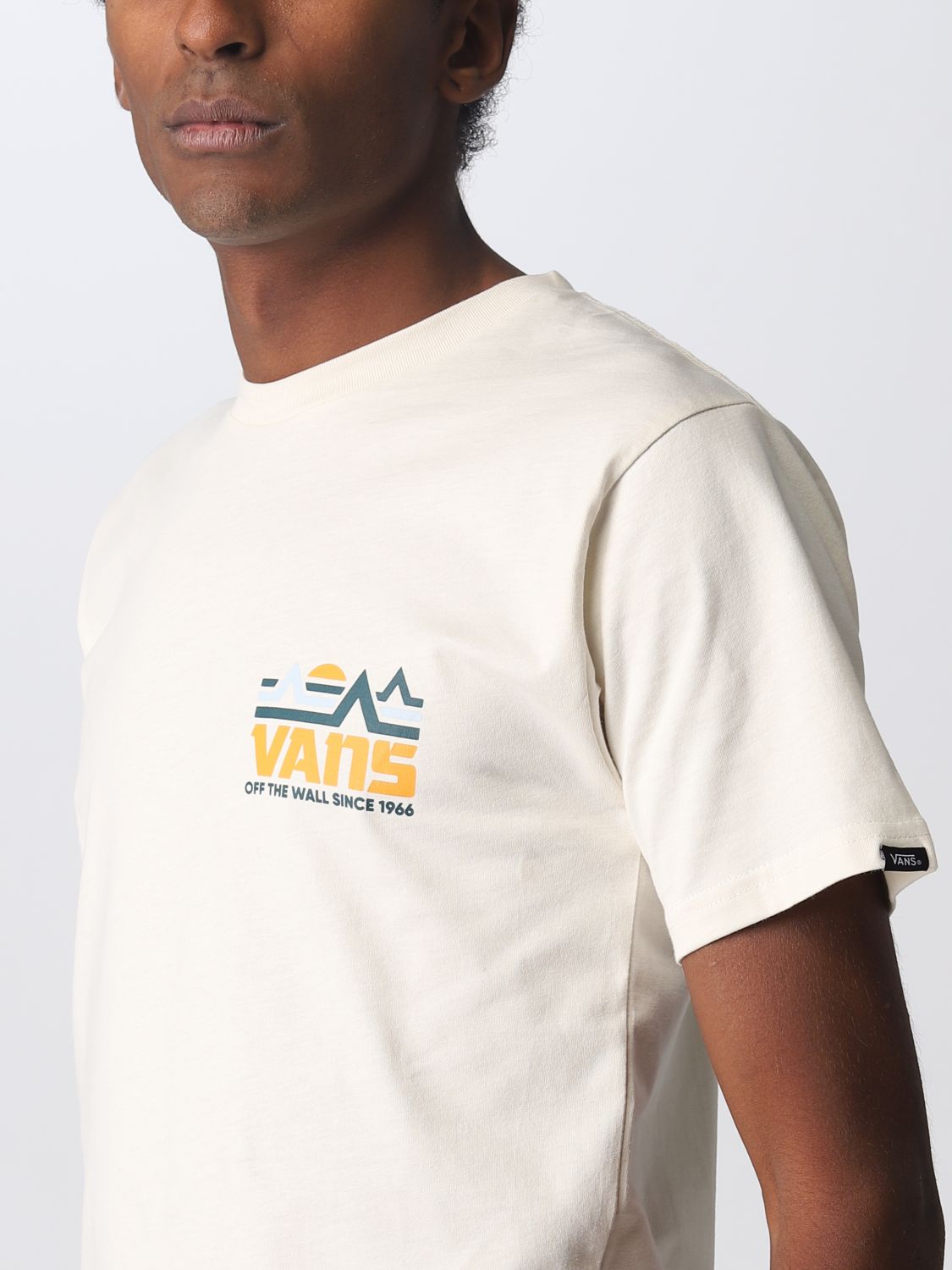 T-shirt Vans: T-shirt Vans homme blanc 4
