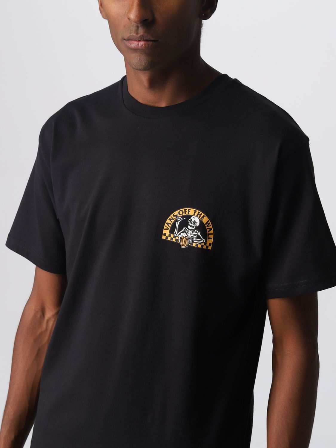 T-shirt Vans: T-shirt Vans homme noir 4