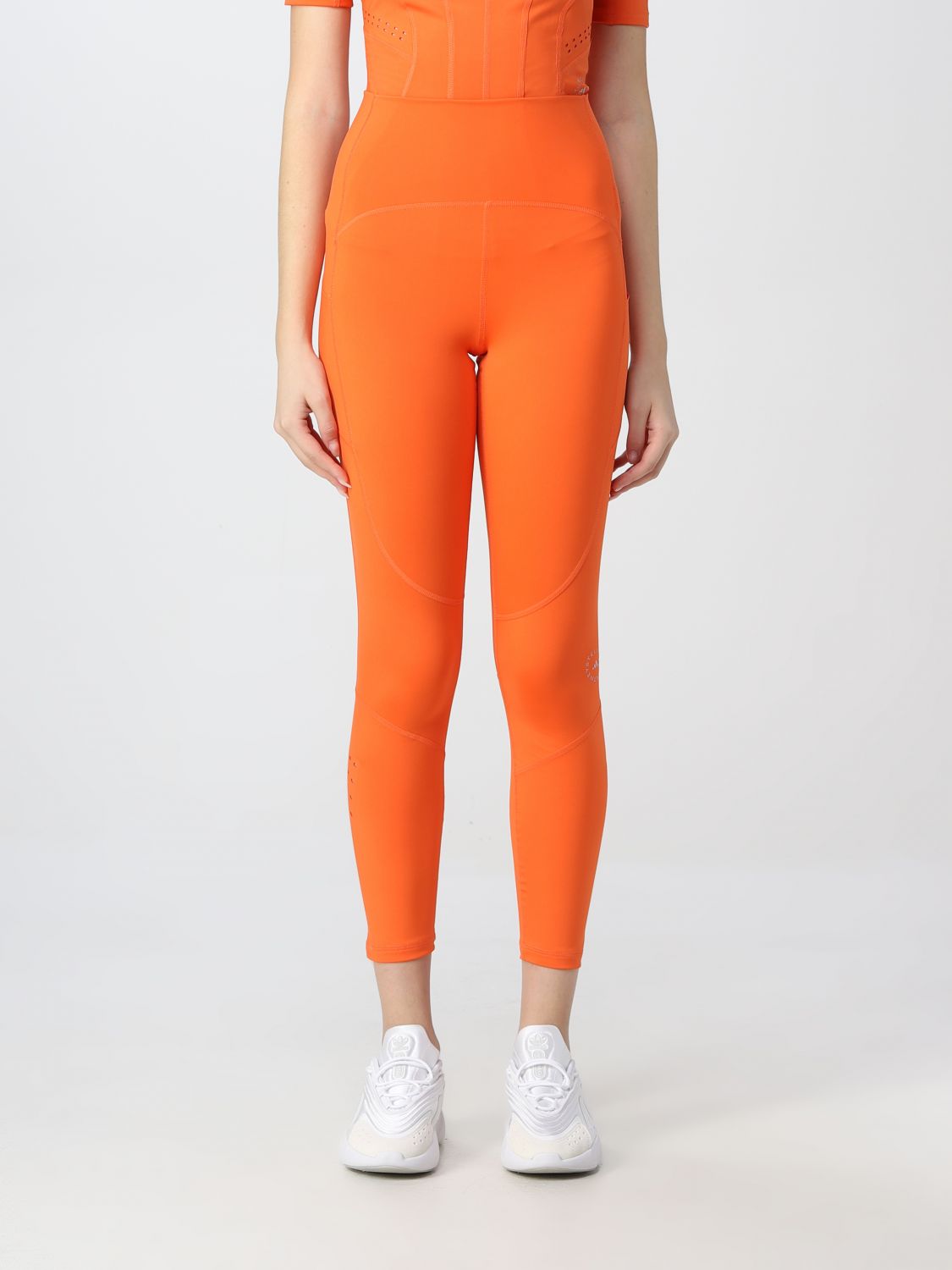 Pantalone Adidas By Stella Mccartney: Pantalone Adidas By Stella Mccartney donna arancione 1