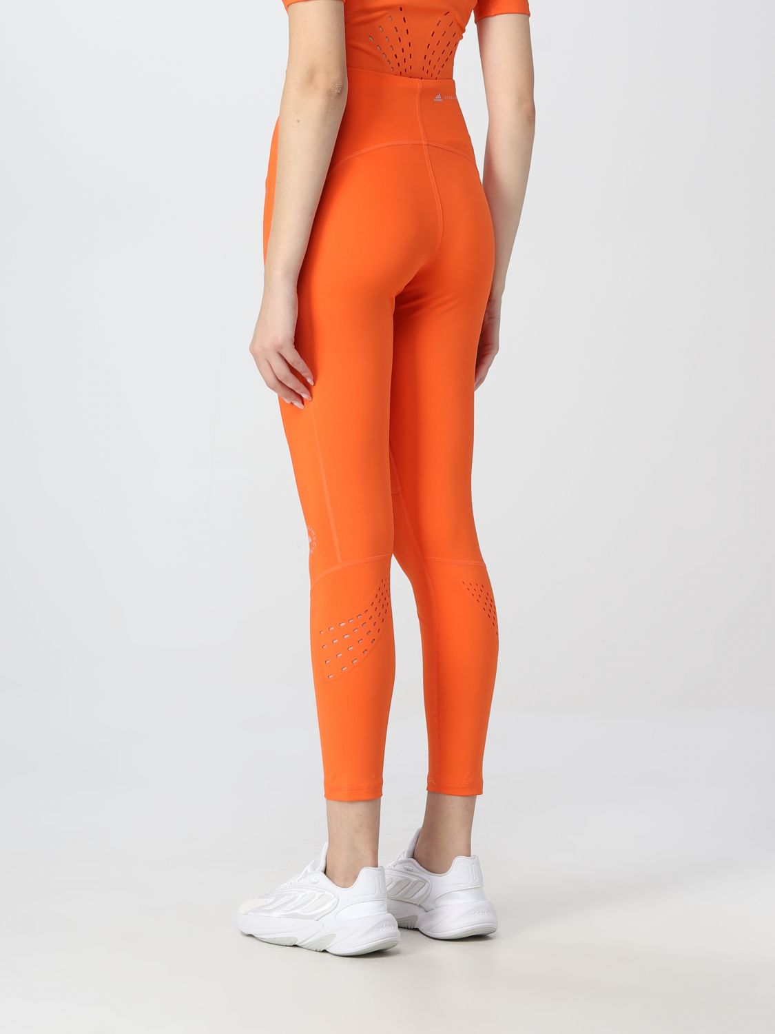 Pantalone Adidas By Stella Mccartney: Pantalone Adidas By Stella Mccartney donna arancione 3