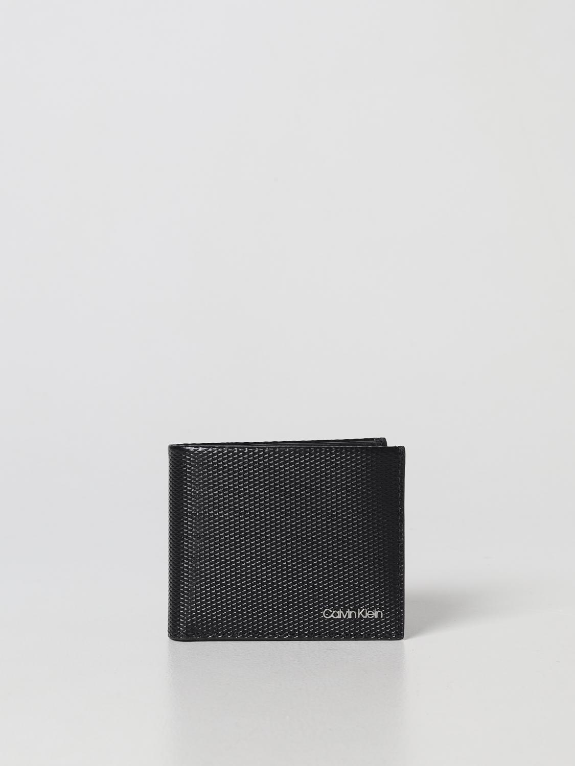 CALVIN KLEIN wallet for man Black Calvin Klein wallet K50K509121