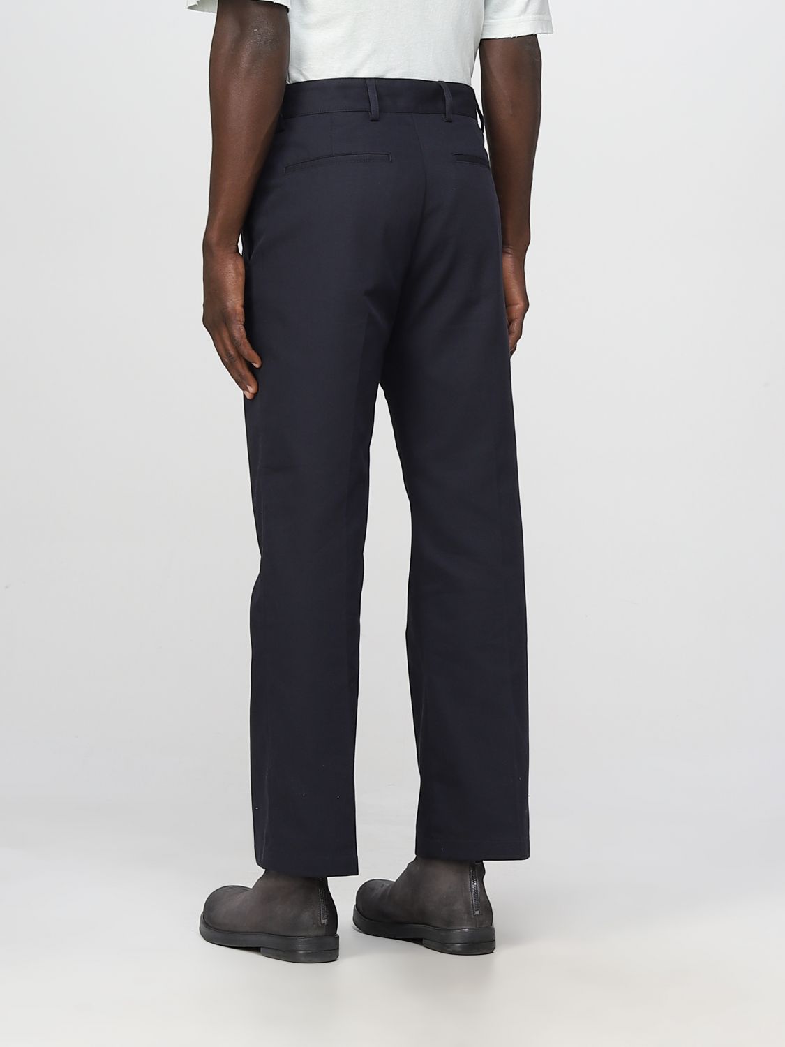 ACNE STUDIOS: pants for man - Navy | Acne Studios pants BK0490 online ...