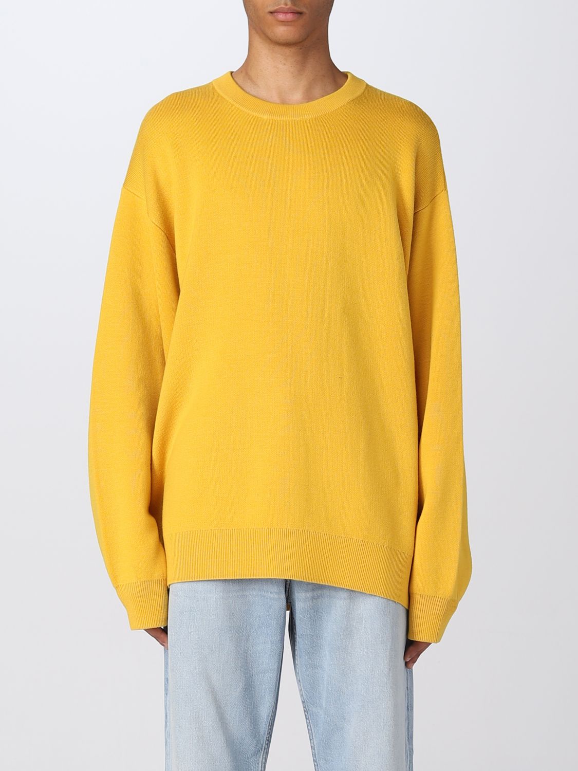 ACNE STUDIOS: sweater for man - Yellow | Acne Studios sweater B60249 ...