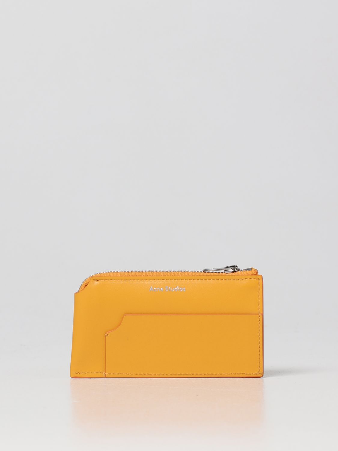 ACNE STUDIOS: wallet for man - Orange | Acne Studios wallet CG0166 ...