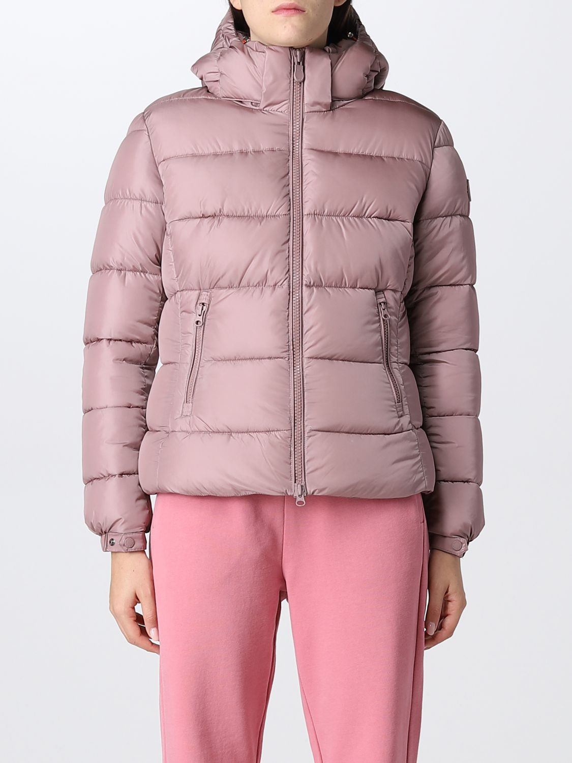 Save The Duck Outlet: jacket for woman - Pink | Save The Duck jacket ...