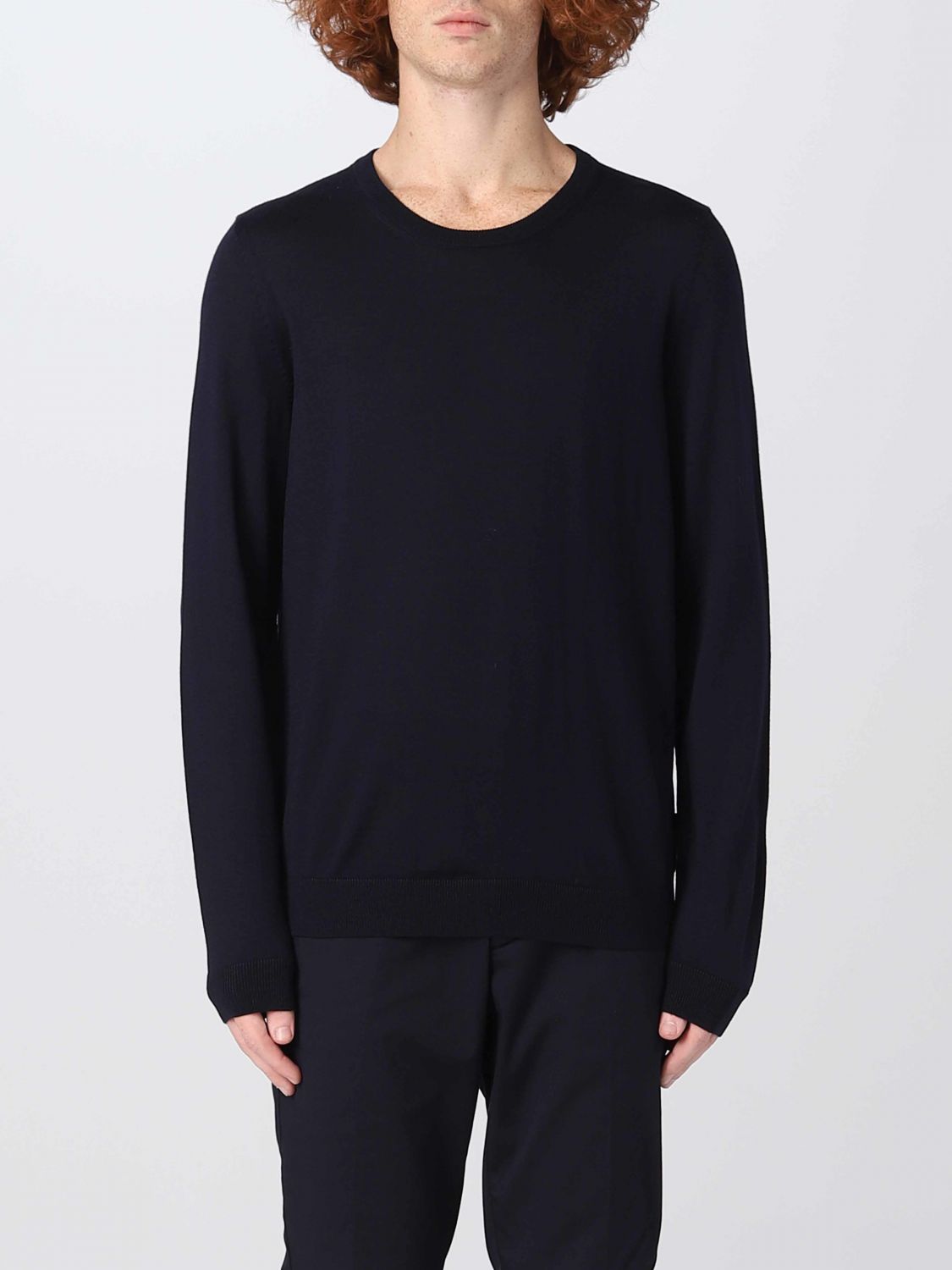 BOSS: sweater for man - Blue | Boss sweater 50468239 online at GIGLIO.COM