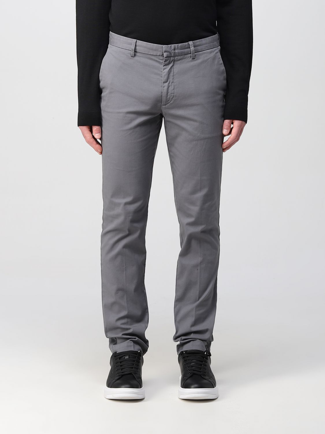 BOSS: pants for man - Charcoal | Boss pants 50468723 online at GIGLIO.COM