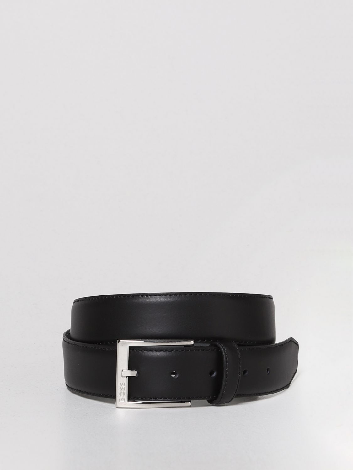 BOSS: belt for man - Black | Boss belt 50471185 online at GIGLIO.COM
