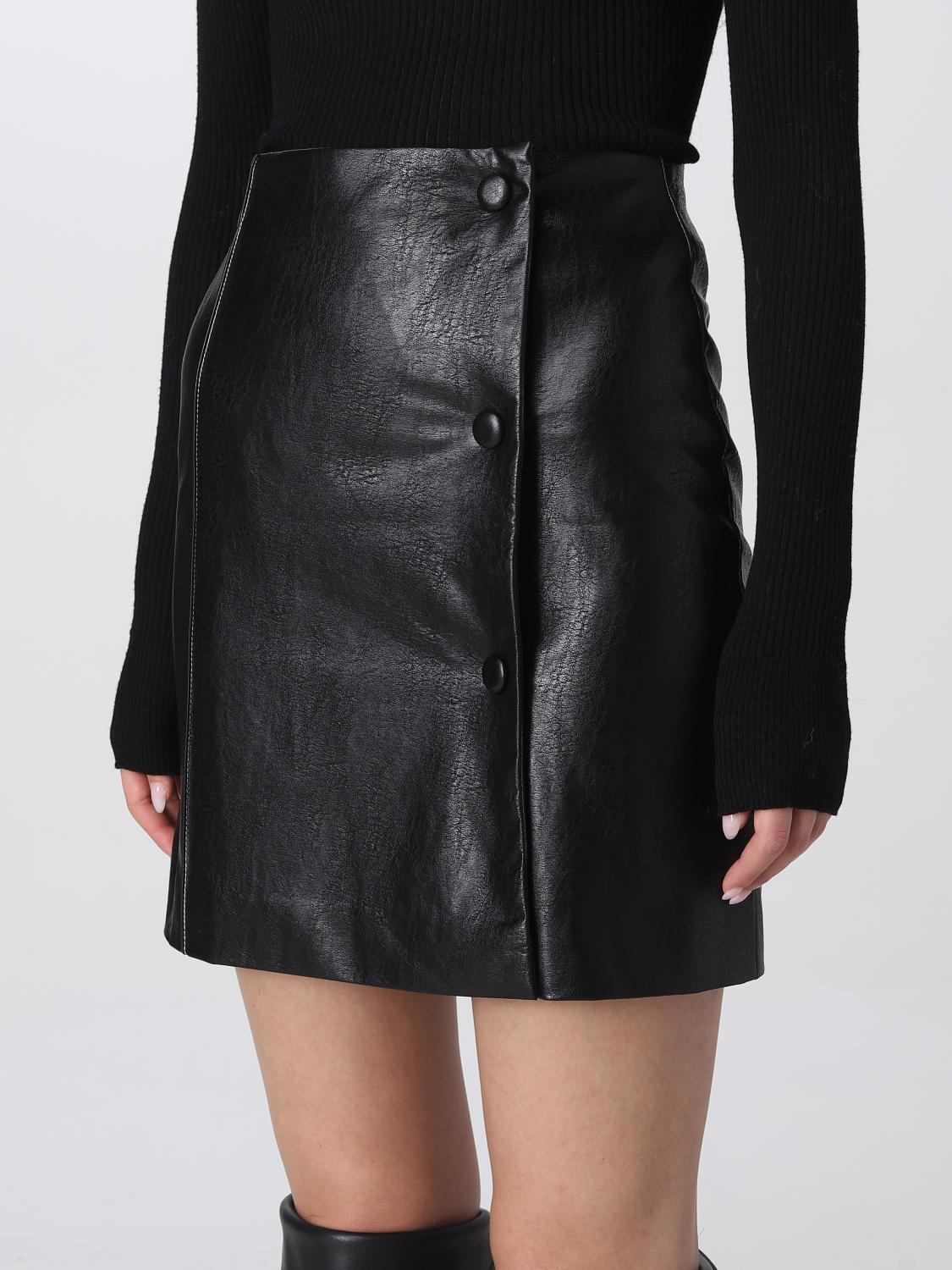 WEILI ZHENG: skirt for woman - Black | Weili Zheng skirt WWZPG102 ...