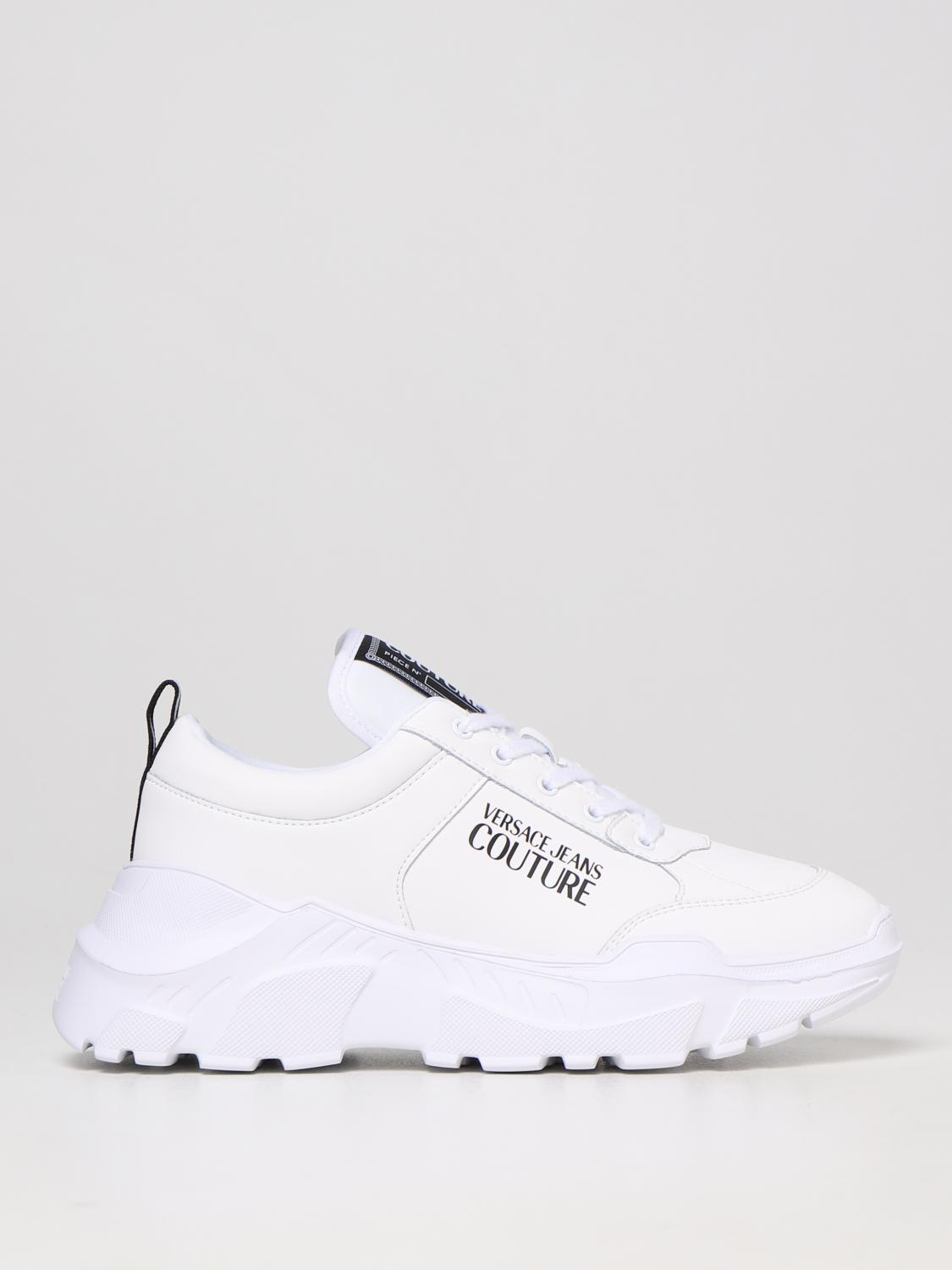 Versace jeans shop trainers white