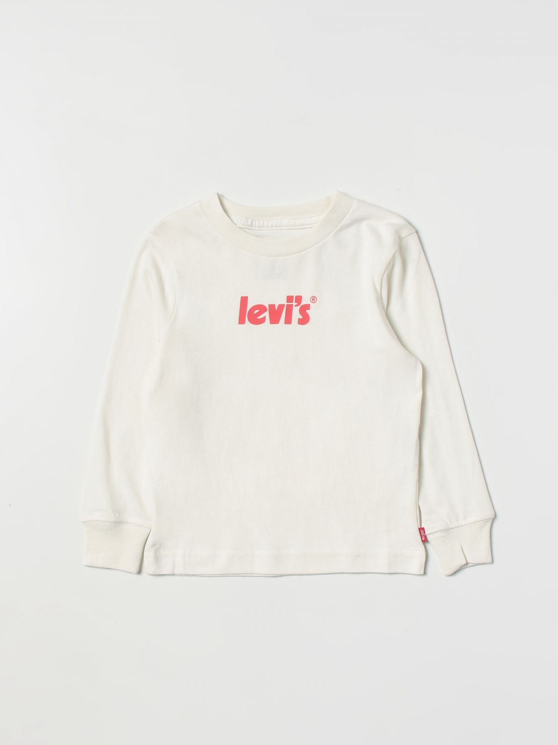 LEVI'S: t-shirt for boys - Yellow Cream | Levi's t-shirt 8EG560 online on  