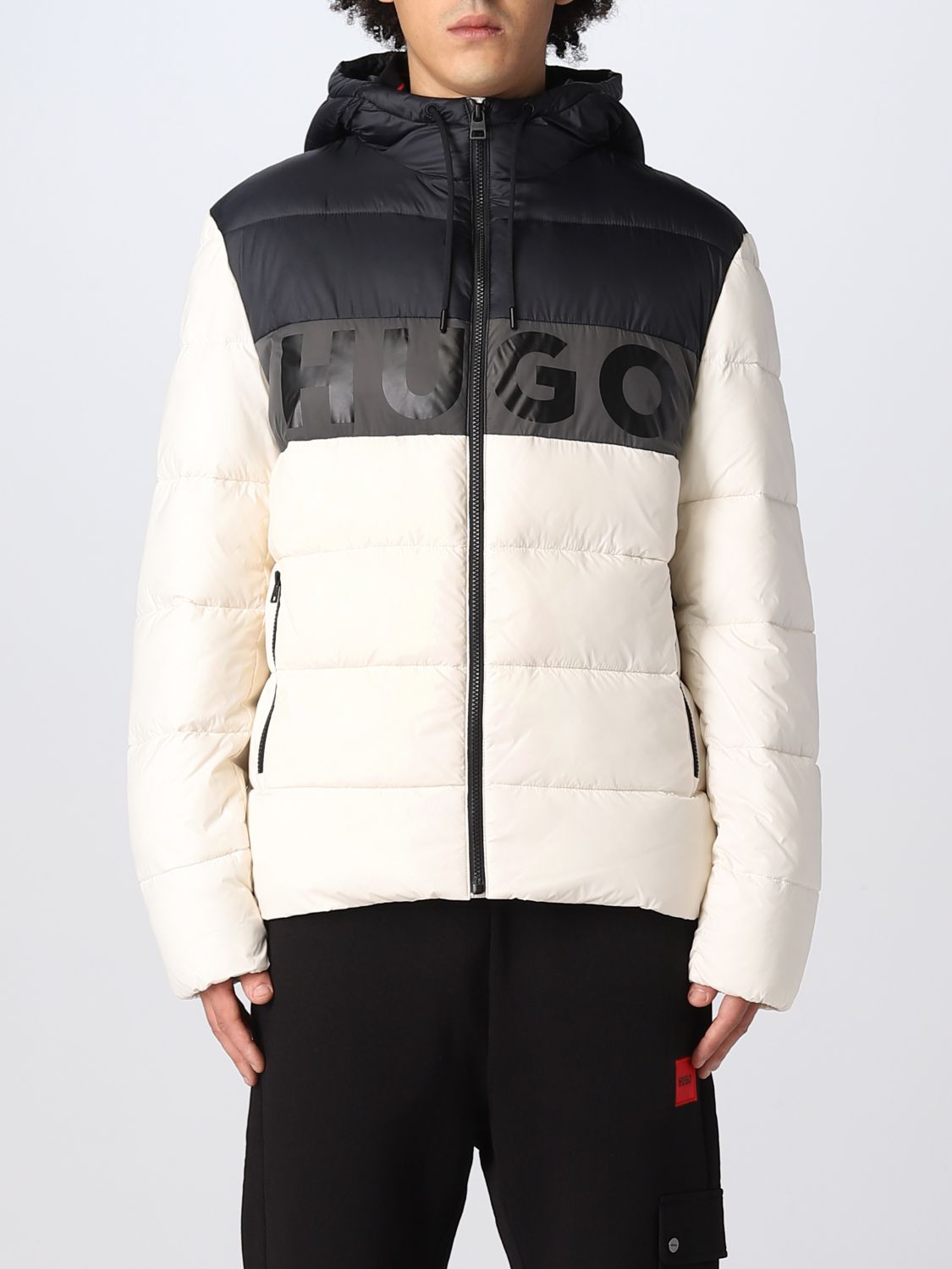HUGO: jacket for man - Black | Hugo jacket 50474671 online at GIGLIO.COM