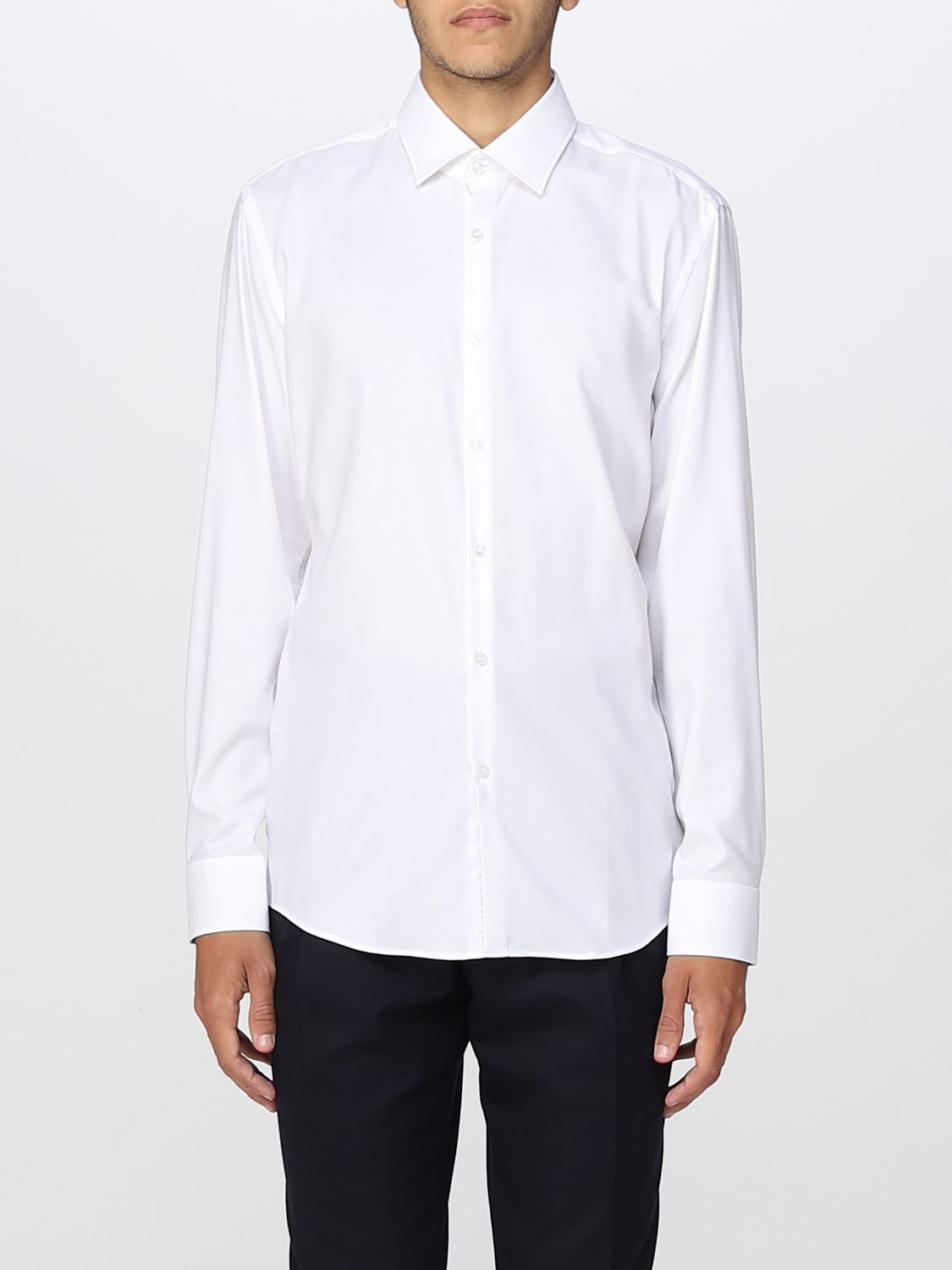 HUGO: shirt for man - White | Hugo shirt 50478280 online on GIGLIO.COM