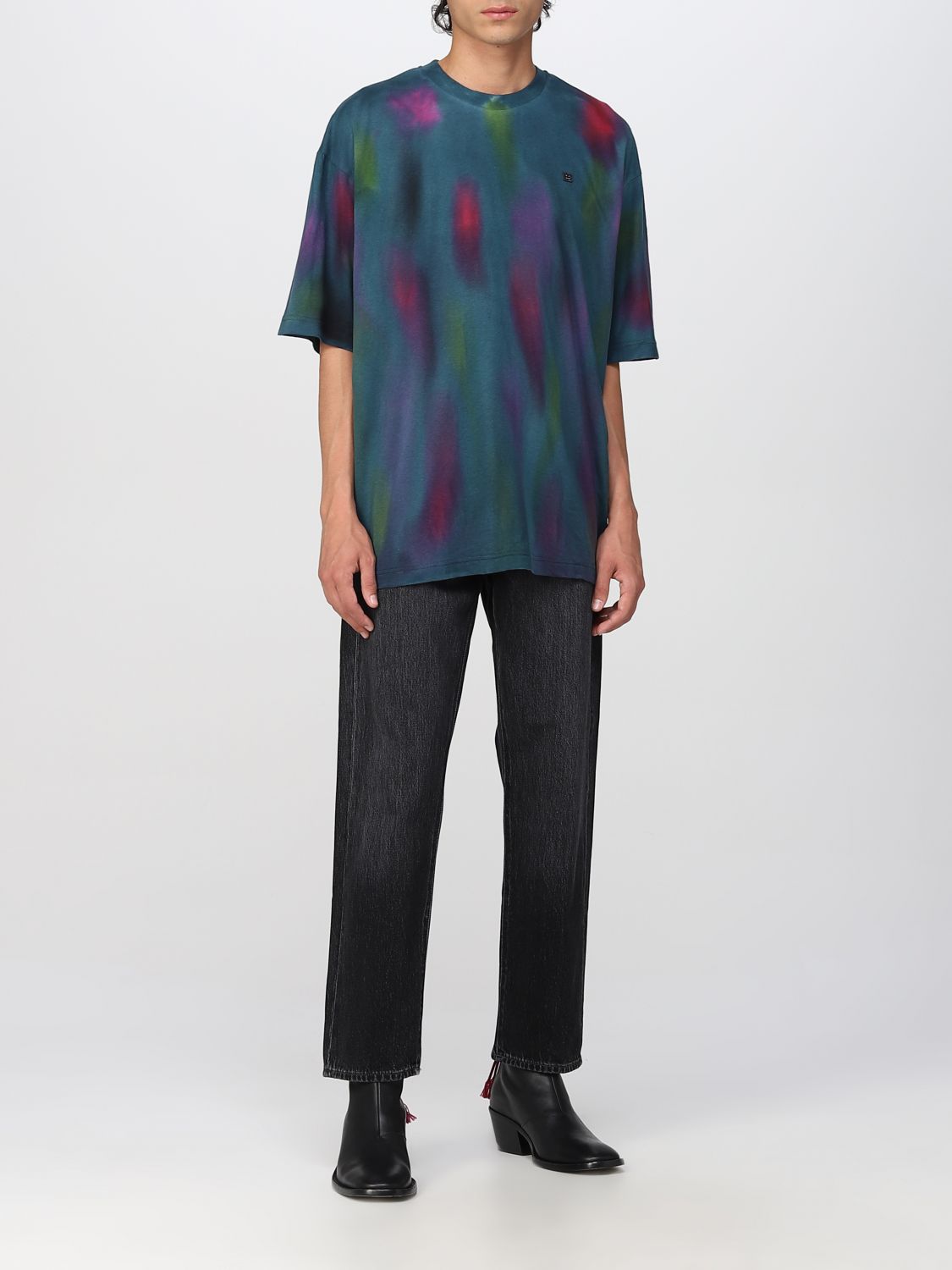 ACNE STUDIOS: t-shirt for man - Emerald | Acne Studios t-shirt CL0152 ...