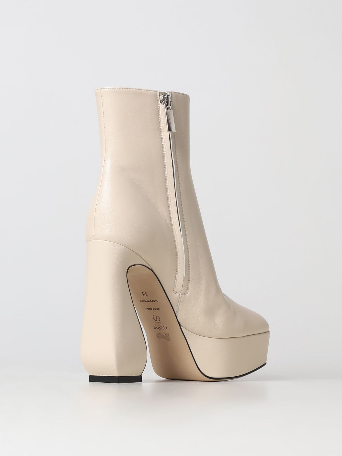 Flat ankle boots Sergio Rossi: Sergio Rossi flat ankle boots for women camel 3