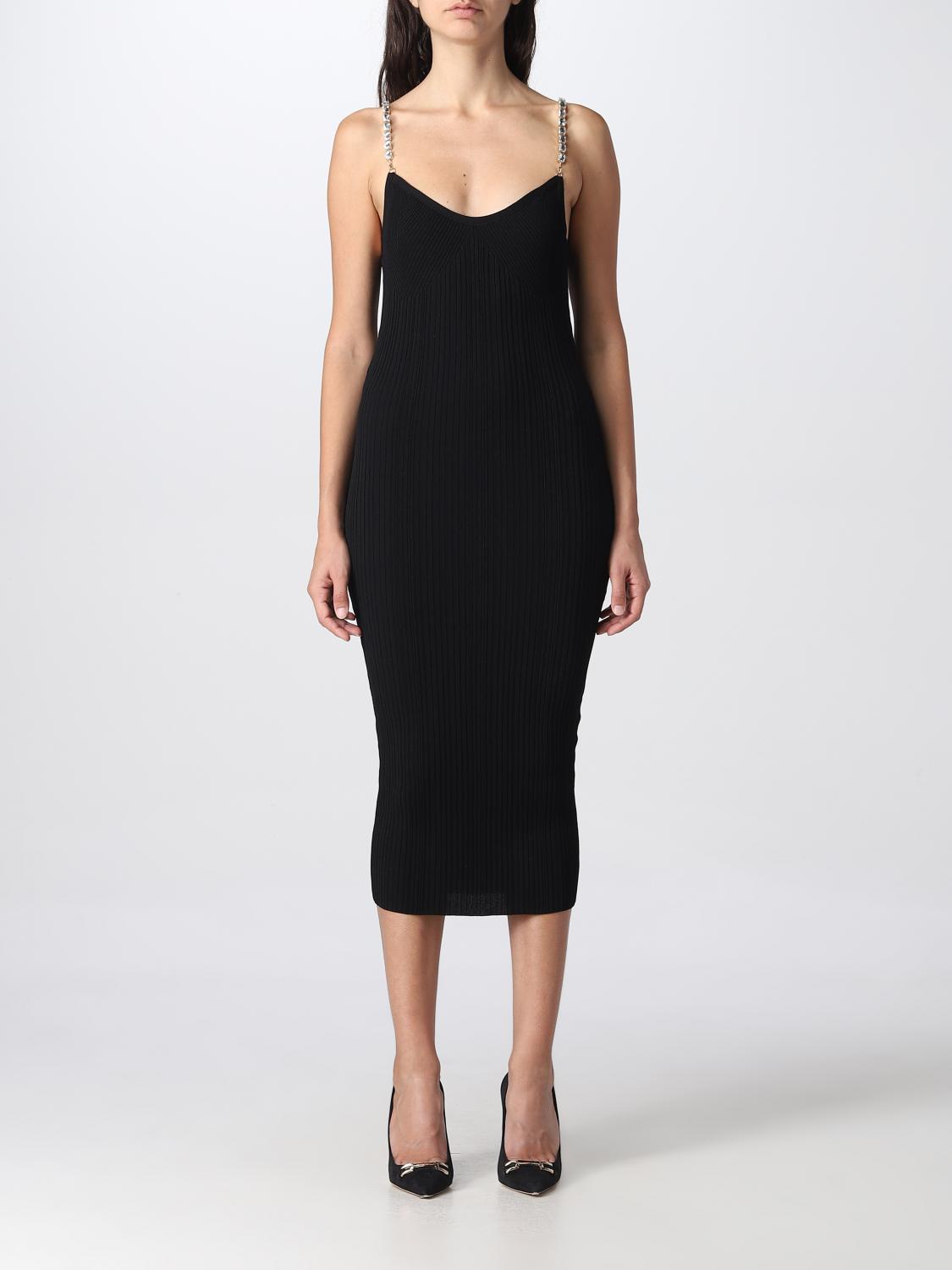 Elisabetta Franchi Patch Pocket Black Dress main image 0