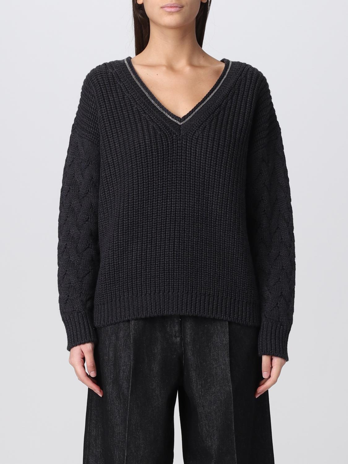 FABIANA FILIPPI: sweater for woman - Black | Fabiana Filippi sweater ...