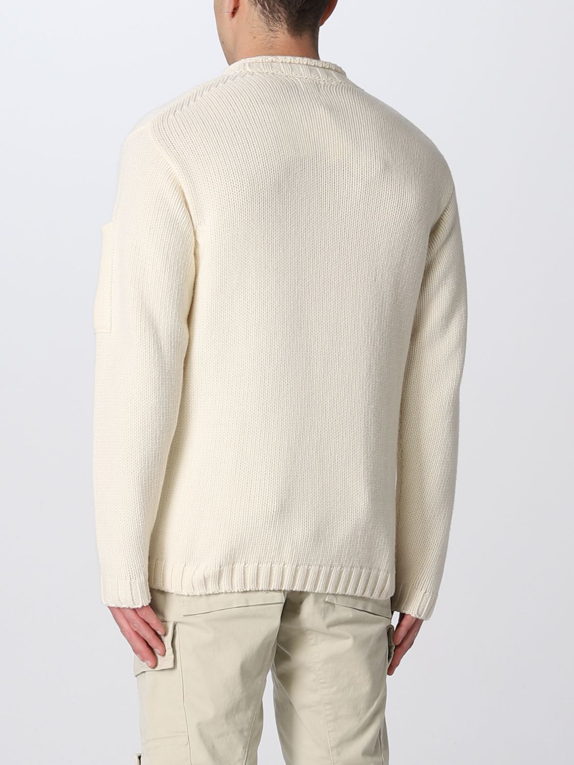 C.P. COMPANY: sweater for man - White | C.p. Company sweater ...