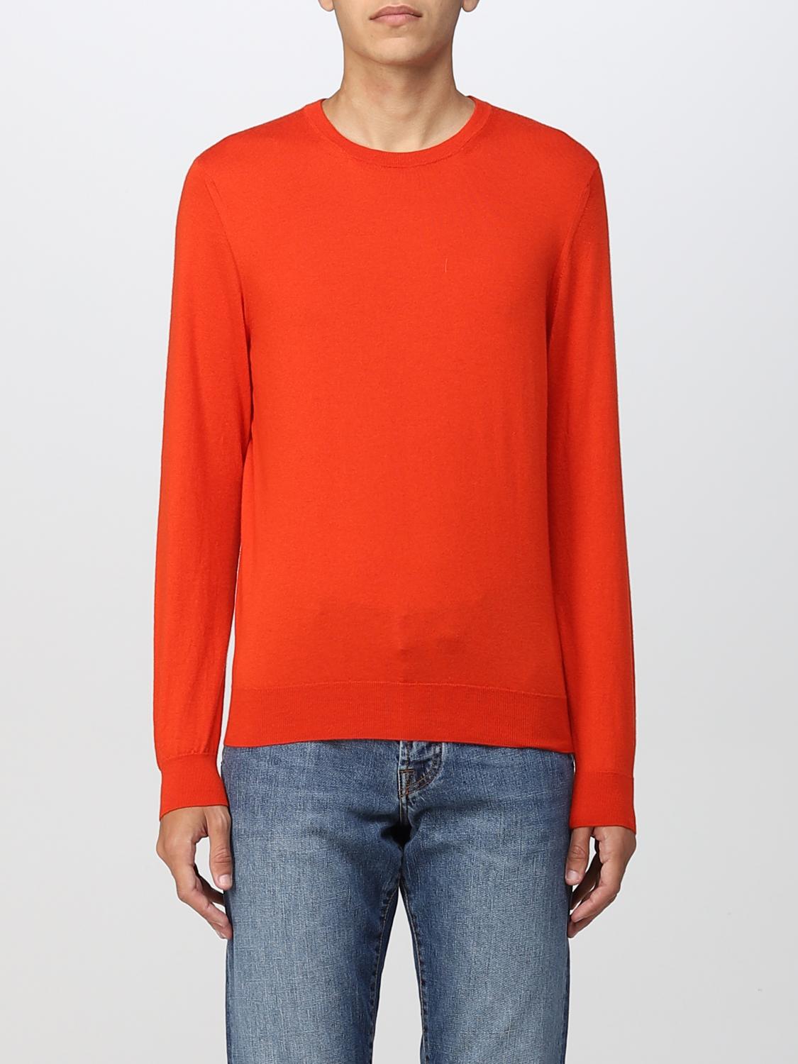 Drumohr Maglie Arancio In Brick Red