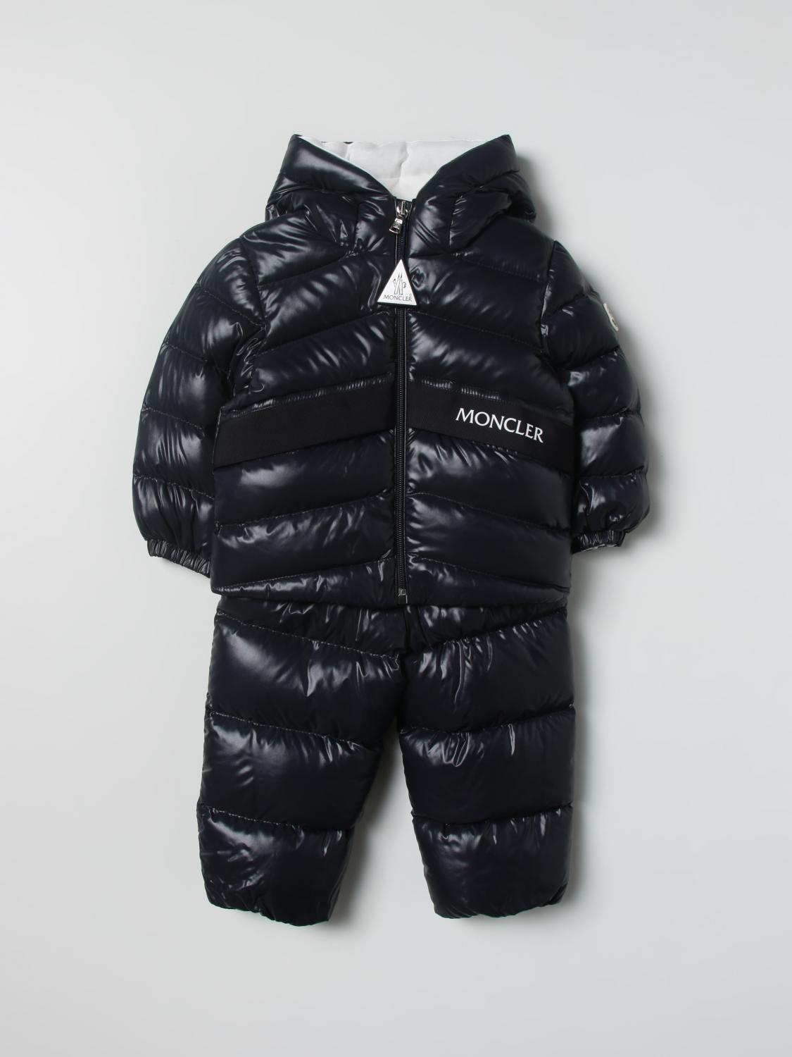 MONCLER: clothing set for boys - Navy | Moncler clothing set ...