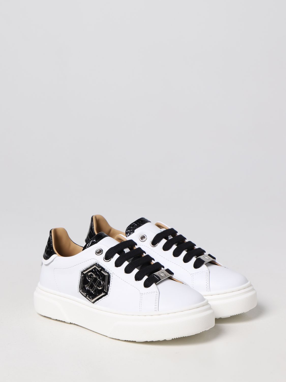 imply Guarantee Possession PHILIPP PLEIN: shoes for girls - White | Philipp Plein shoes 72867 online  on GIGLIO.COM