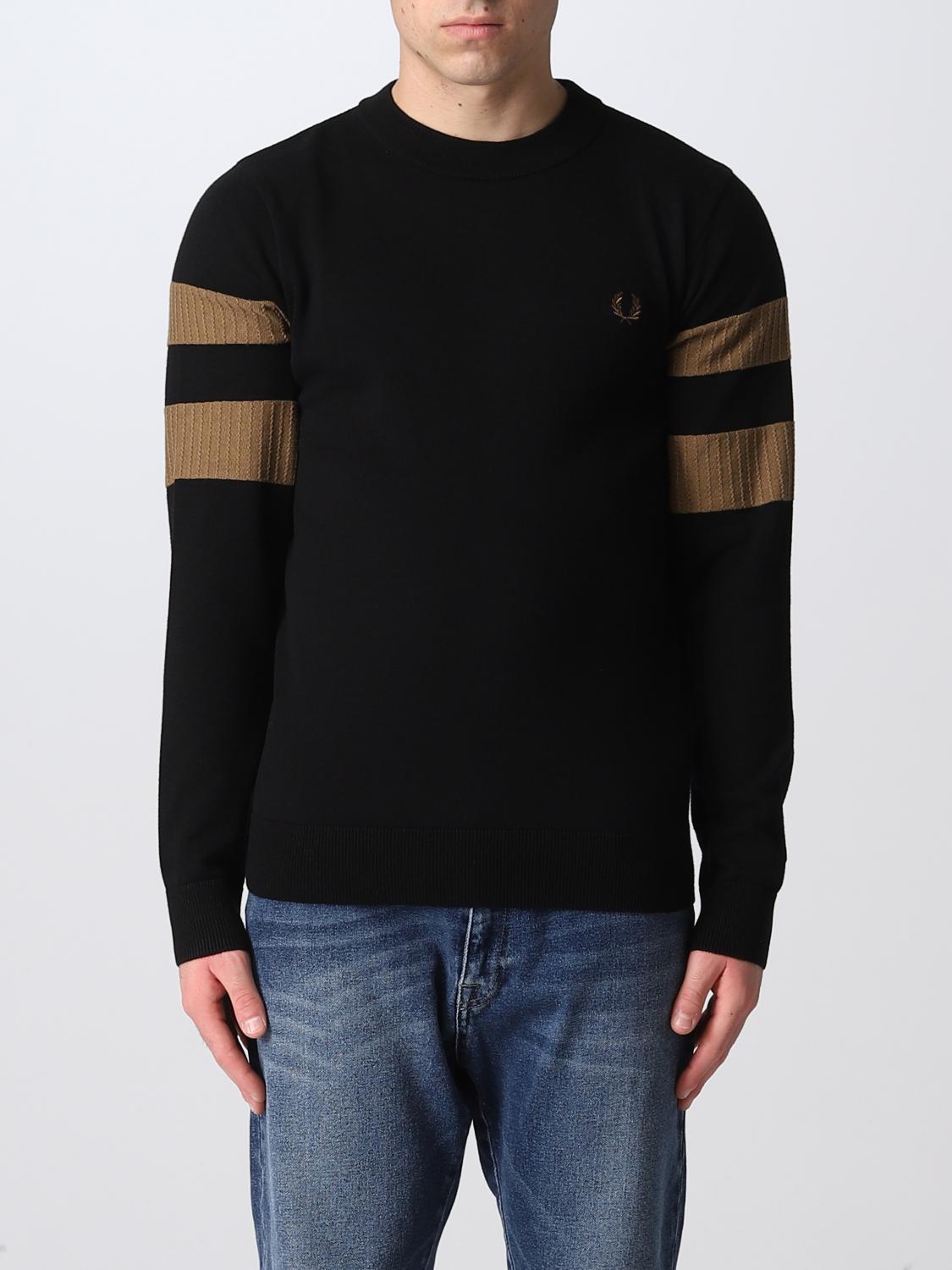 Sweater Fred Perry Men Color Black