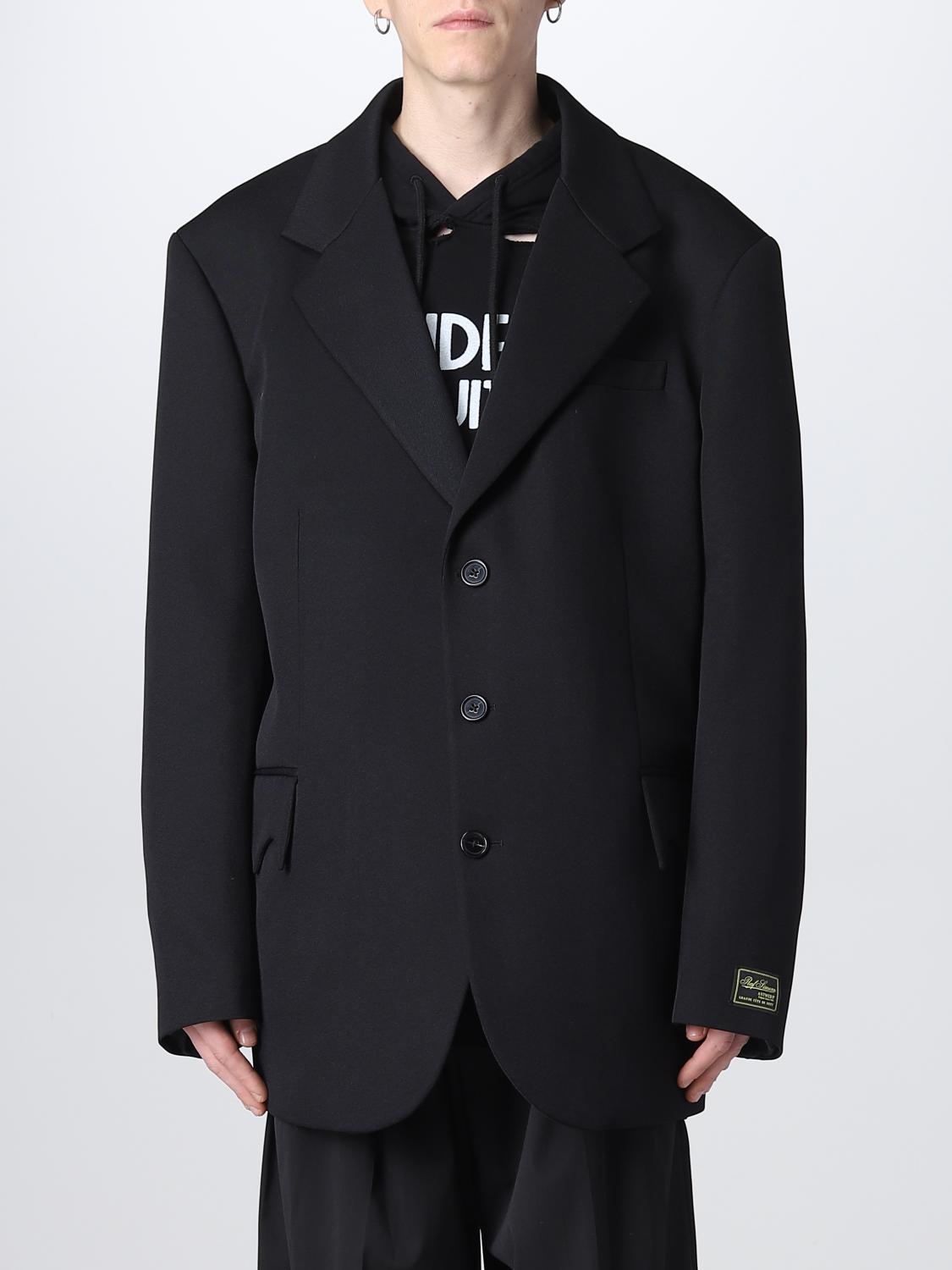 RAF SIMONS: jacket for man - Black | Raf Simons jacket 222M545B online ...