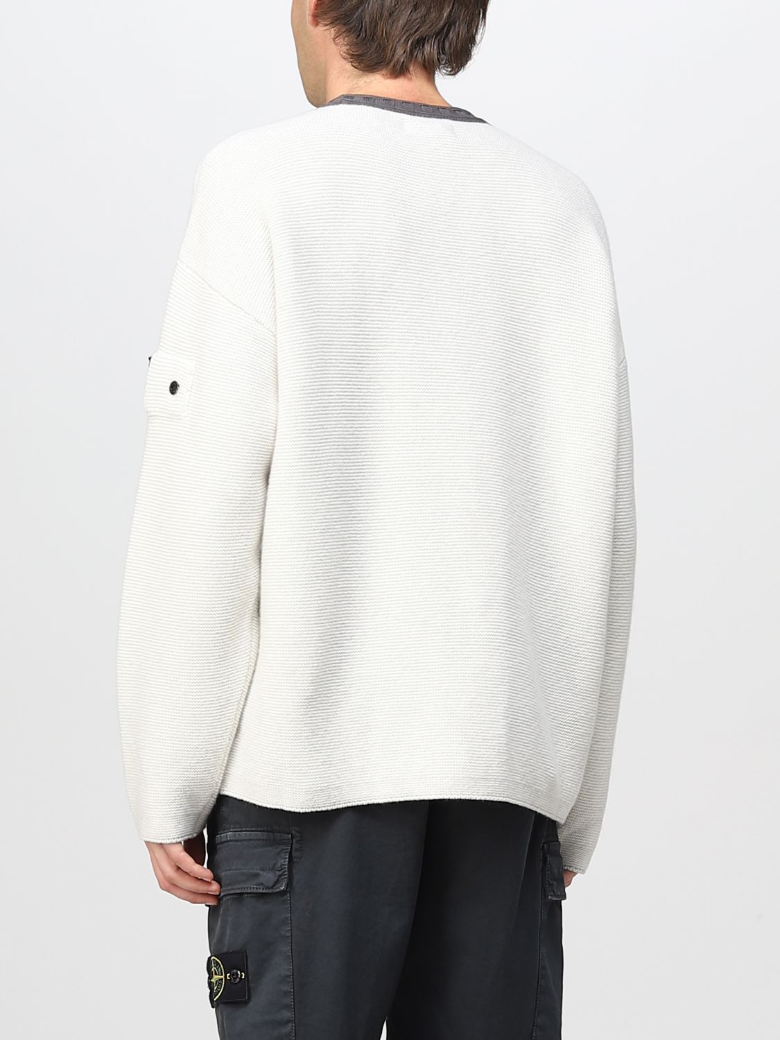 STONE ISLAND SHADOW PROJECT: sweater for man - White | Stone