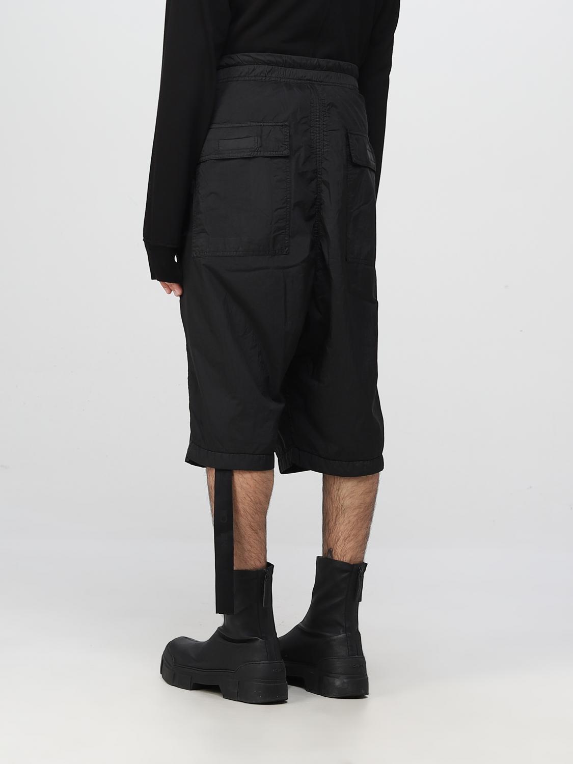 RICK OWENS Short For Man Black Rick Owens Short DU02B4373NDEH1 