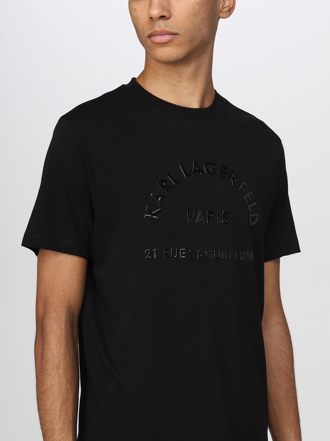 T-shirt Karl Lagerfeld: T-shirt Karl Lagerfeld homme noir 3