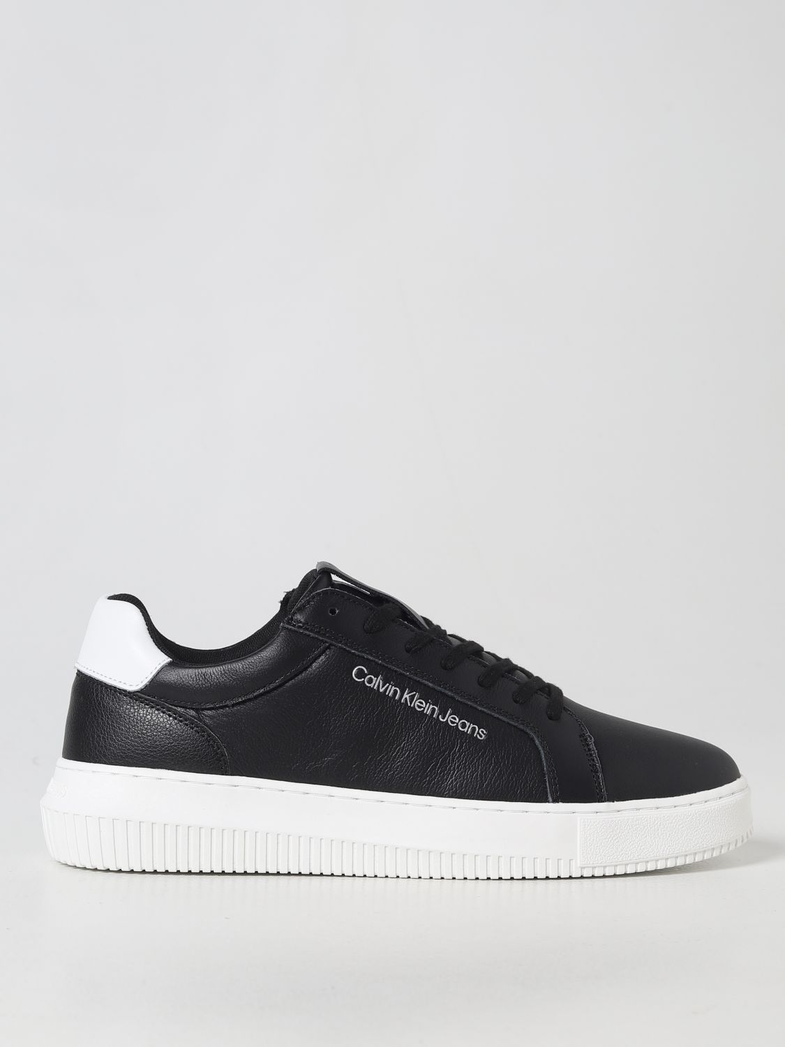 CALVIN KLEIN JEANS: sneakers for man - Black | Calvin Klein Jeans ...