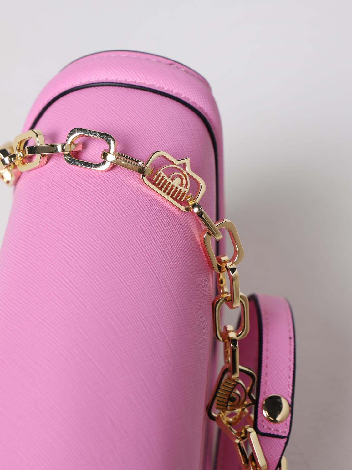 CHIARA FERRAGNI: crossbody bags for woman - Pink | Chiara Ferragni ...