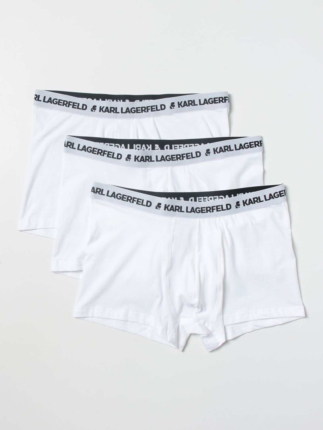 Isoleren leerplan aanklager KARL LAGERFELD: underwear for man - White | Karl Lagerfeld underwear  211M2102 online on GIGLIO.COM