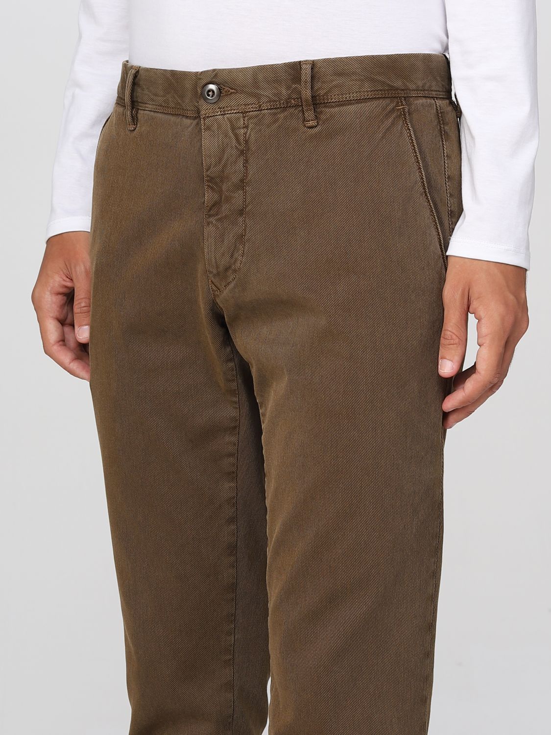 Pantalone Incotex: Pantalone Incotex uomo marrone 3